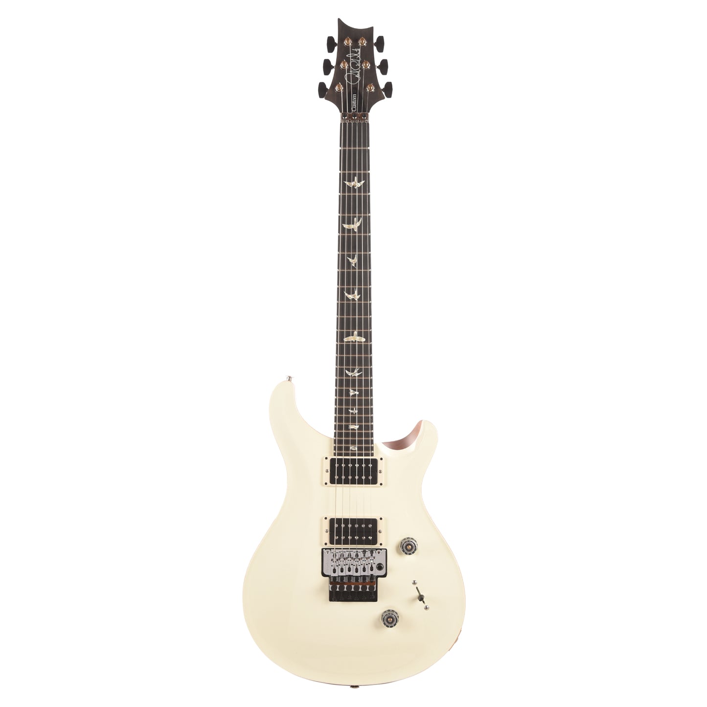 PRS Custom 24 "Floyd" Antique White Top w/Natural Back Electric Guitars