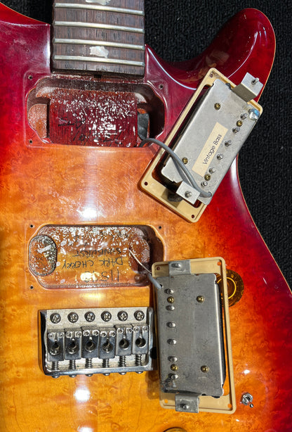 PRS Custom 24 GC 27th Anniversary Cherry Sunburst 1991 Electric Guitars
