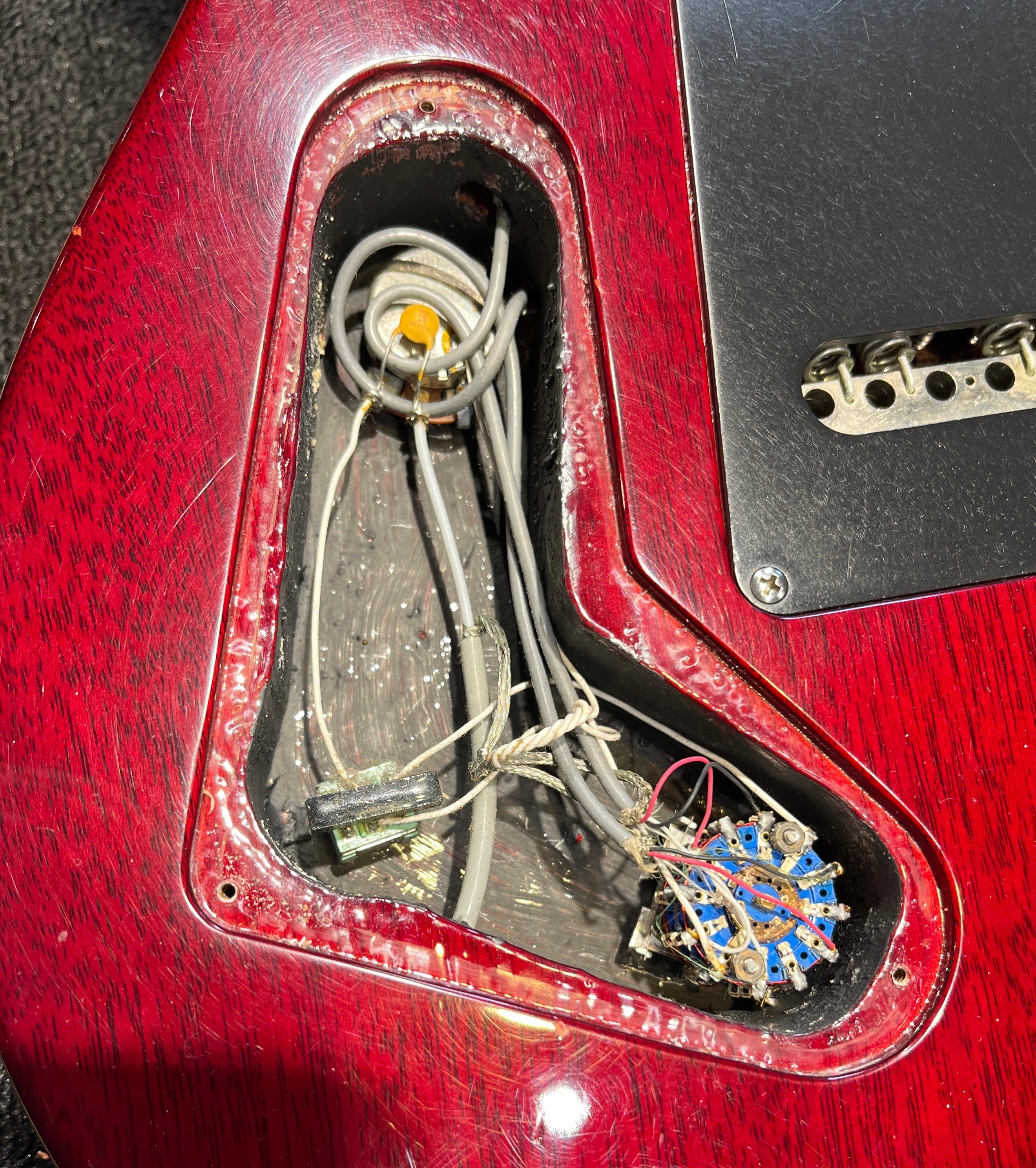 PRS Custom 24 GC 27th Anniversary Cherry Sunburst 1991 Electric Guitars
