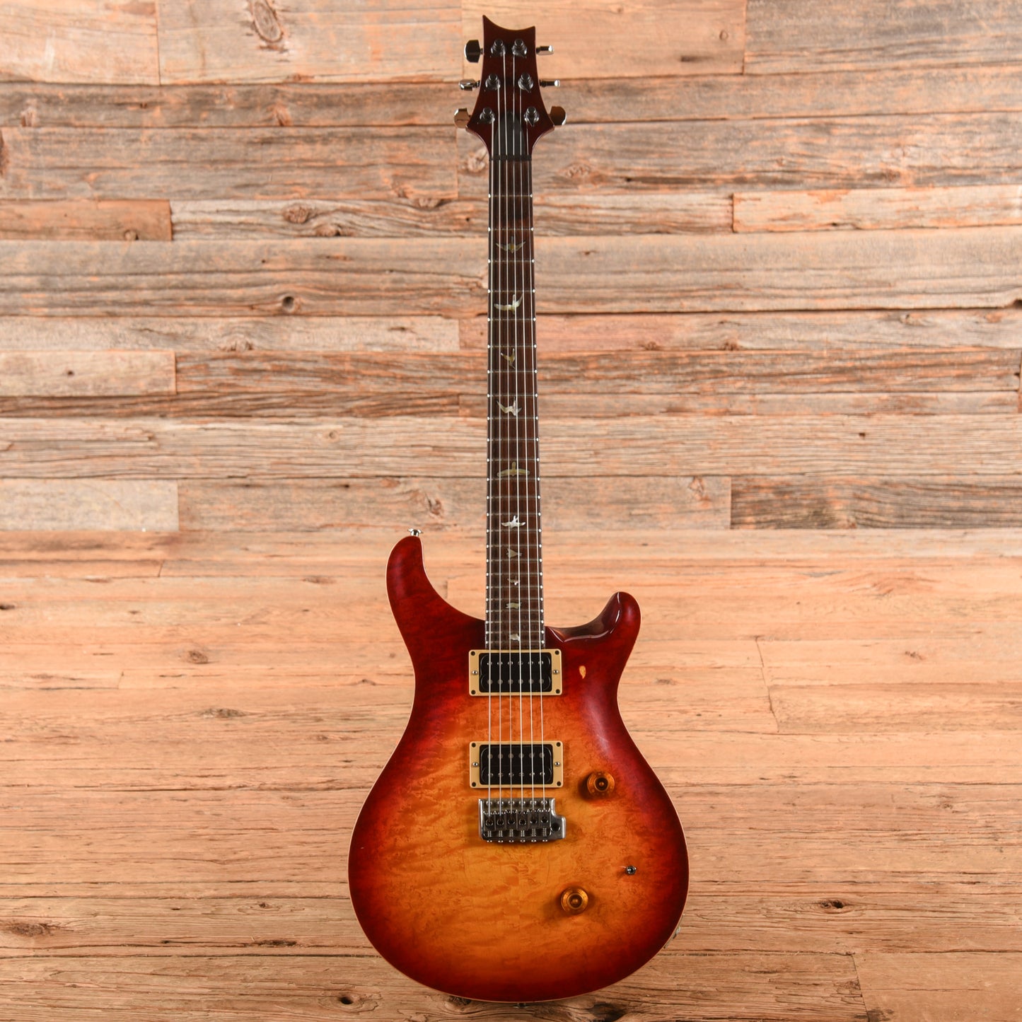 PRS Custom 24 GC 27th Anniversary Cherry Sunburst 1991 Electric Guitars