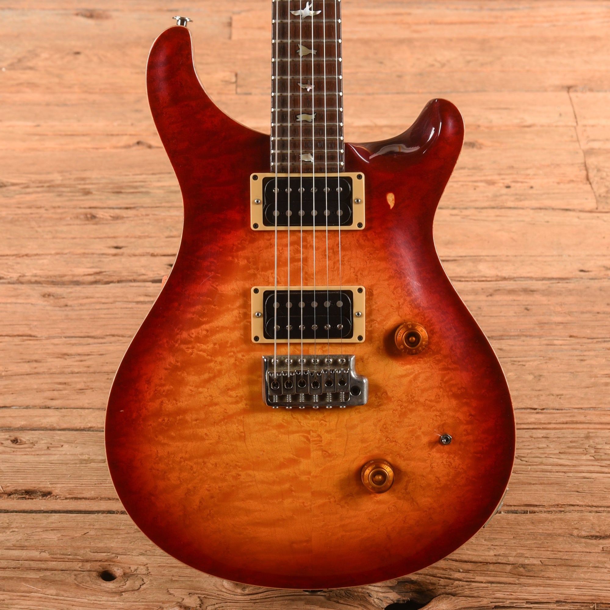 PRS Custom 24 GC 27th Anniversary Cherry Sunburst 1991 Electric Guitars