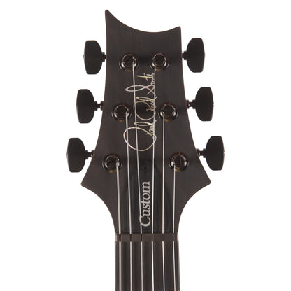 PRS Custom 24 Semi-Hollow Artist Flame Maple Top Awabi Birds Private Stock Faded Indigo w/Natural Back Electric Guitars