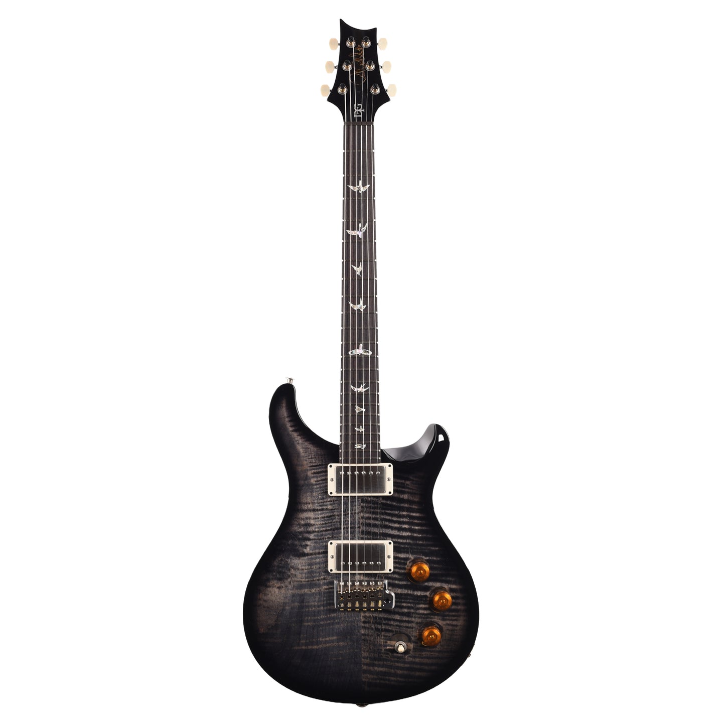 PRS DGT Charcoal Wraparound Smokeburst w/Bird Inlays Electric Guitars