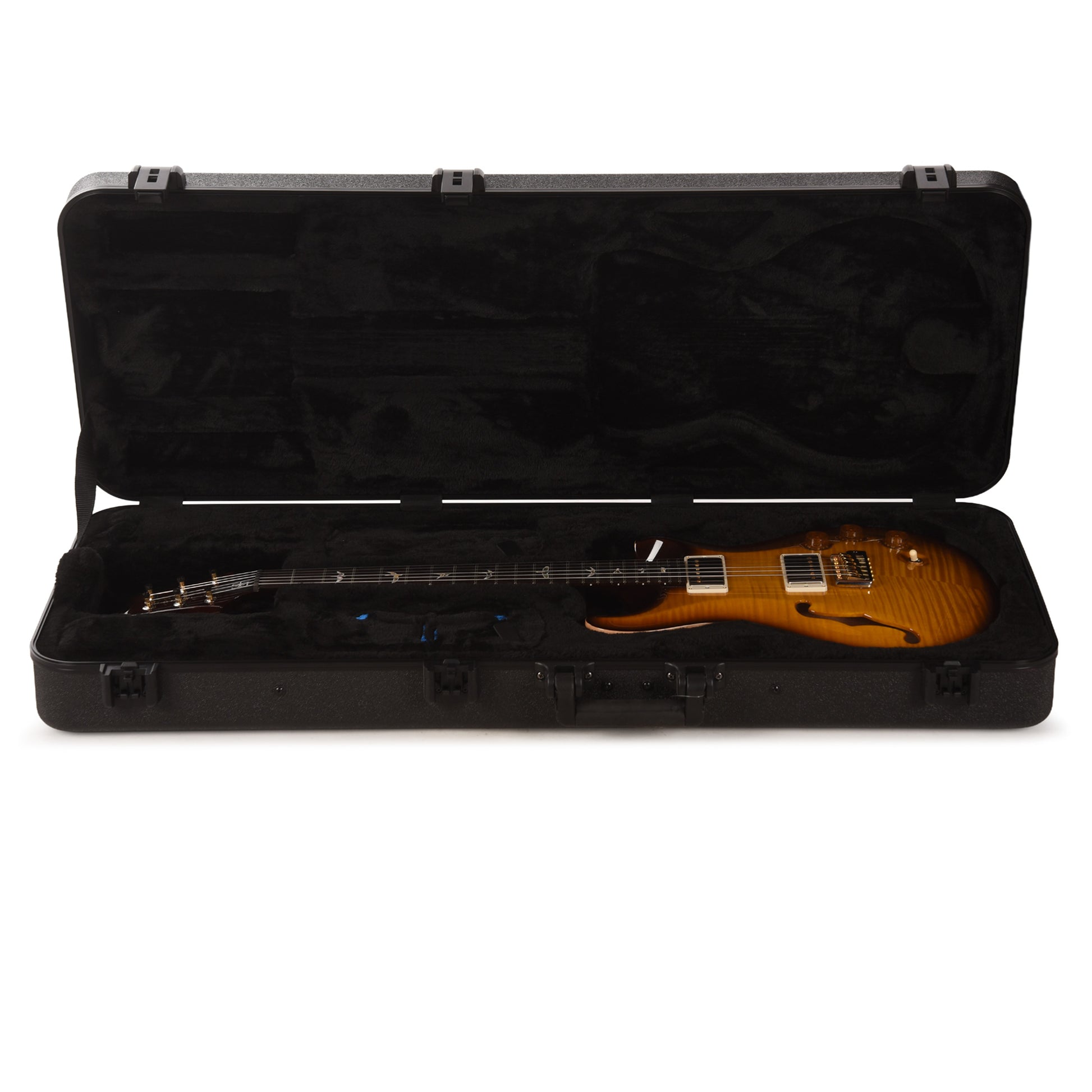 PRS DGT Semi-Hollow 10 Top McCarty Tobacco Sunburst w/Birds Electric Guitars