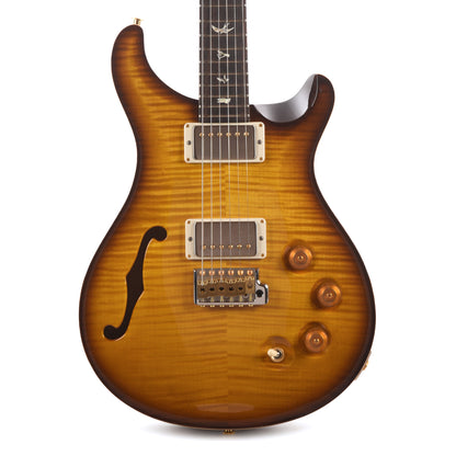 PRS DGT Semi-Hollow 10 Top McCarty Tobacco Sunburst w/Birds Electric Guitars