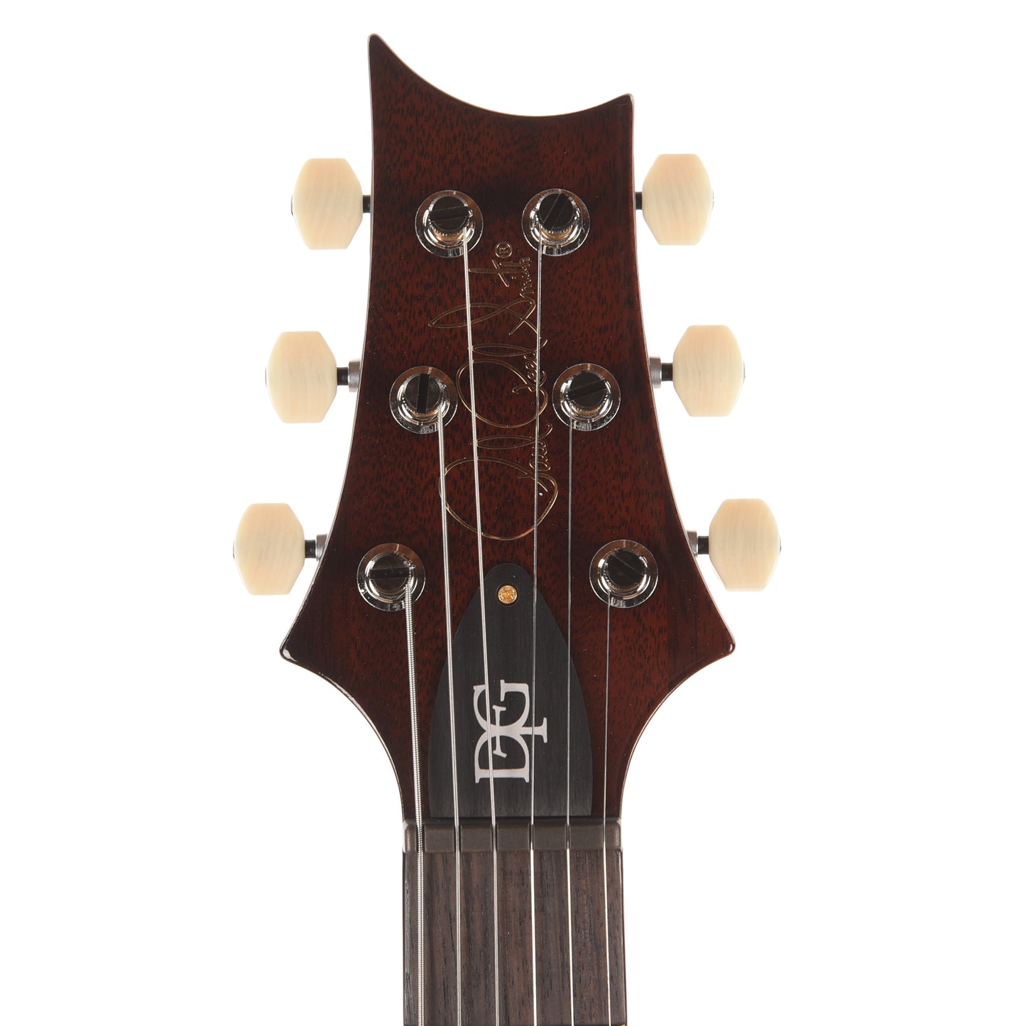 PRS DGT Semi-Hollow 10 Top McCarty Tobacco Sunburst w/Birds Electric Guitars