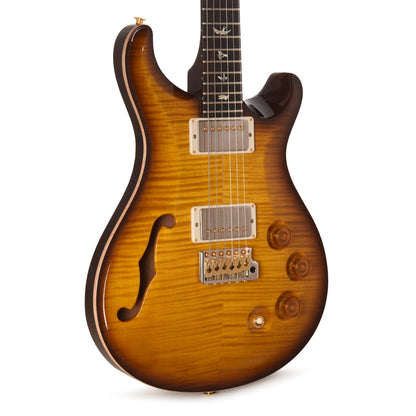 PRS DGT Semi-Hollow 10 Top McCarty Tobacco Sunburst w/Birds Electric Guitars