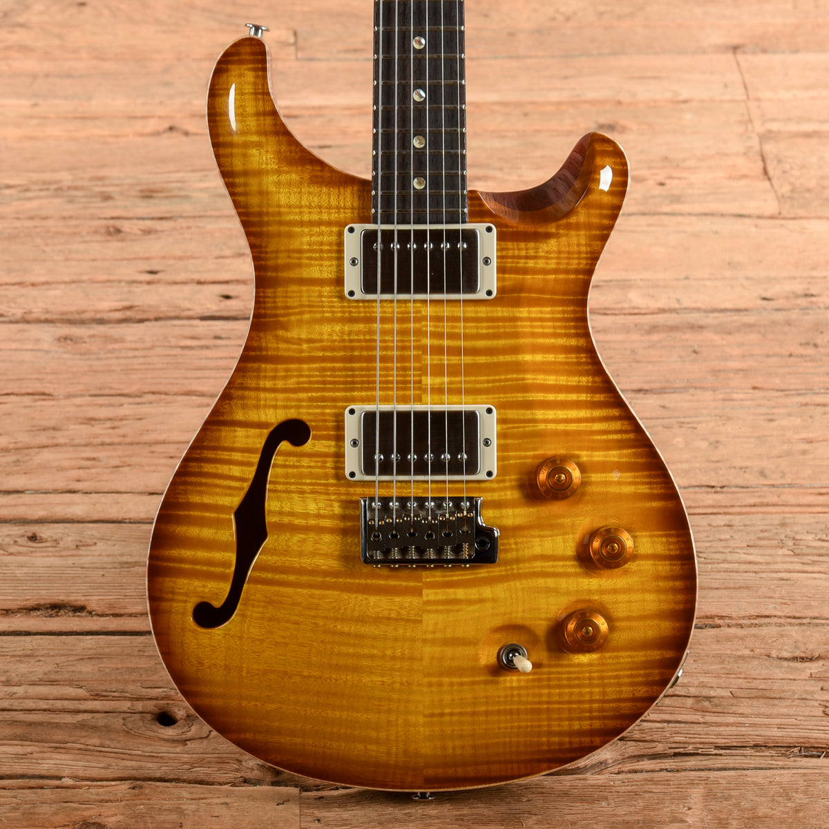 PRS DGT Semi-Hollow David Grissom Tremolo McCarty Sunburst 2024 Electric Guitars