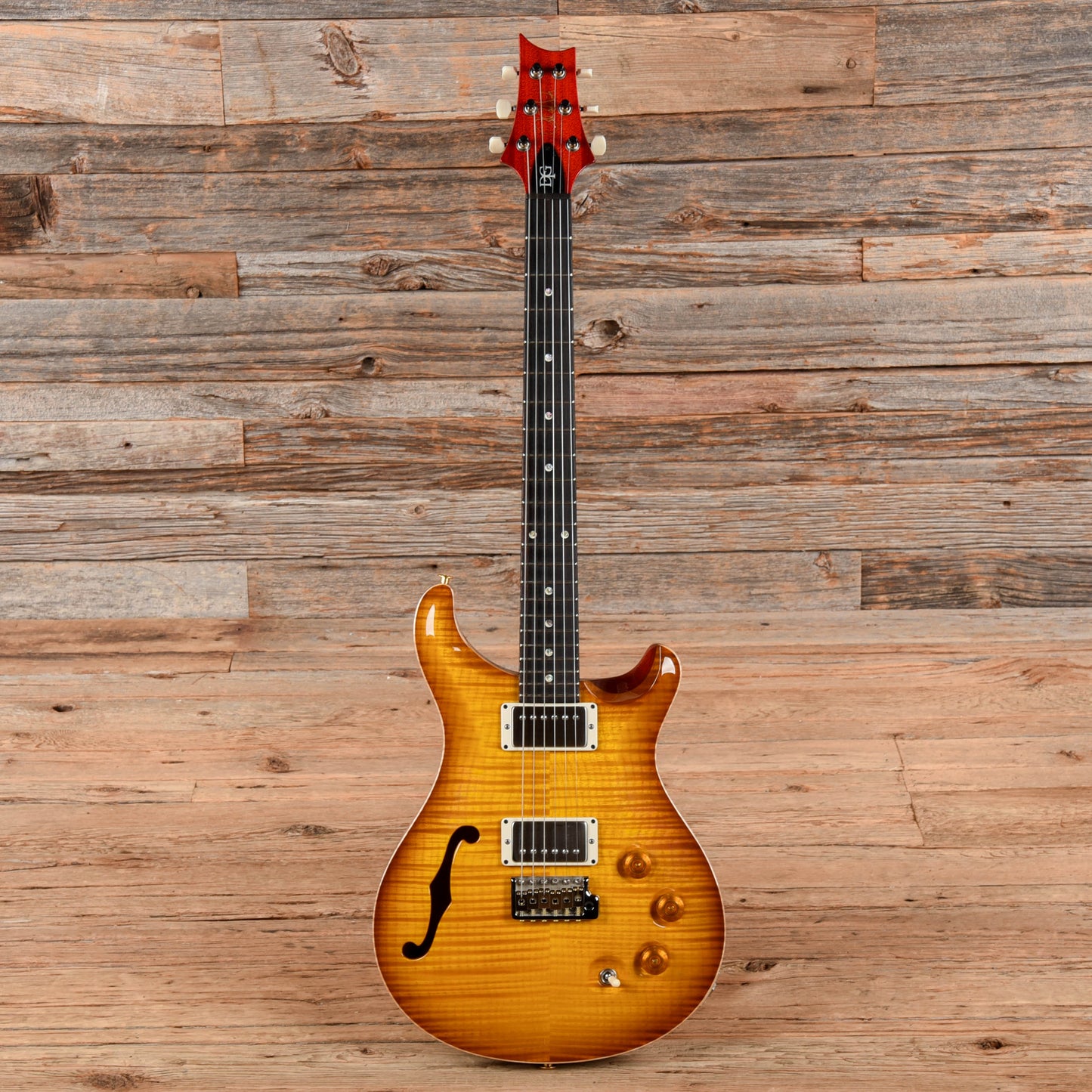 PRS DGT Semi-Hollow David Grissom Tremolo Signature McCarty Sunburst 2024 Electric Guitars