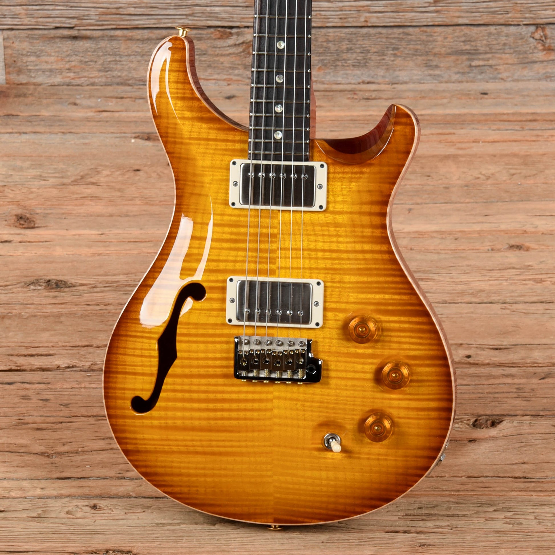 PRS DGT Semi-Hollow David Grissom Tremolo Signature McCarty Sunburst 2024 Electric Guitars