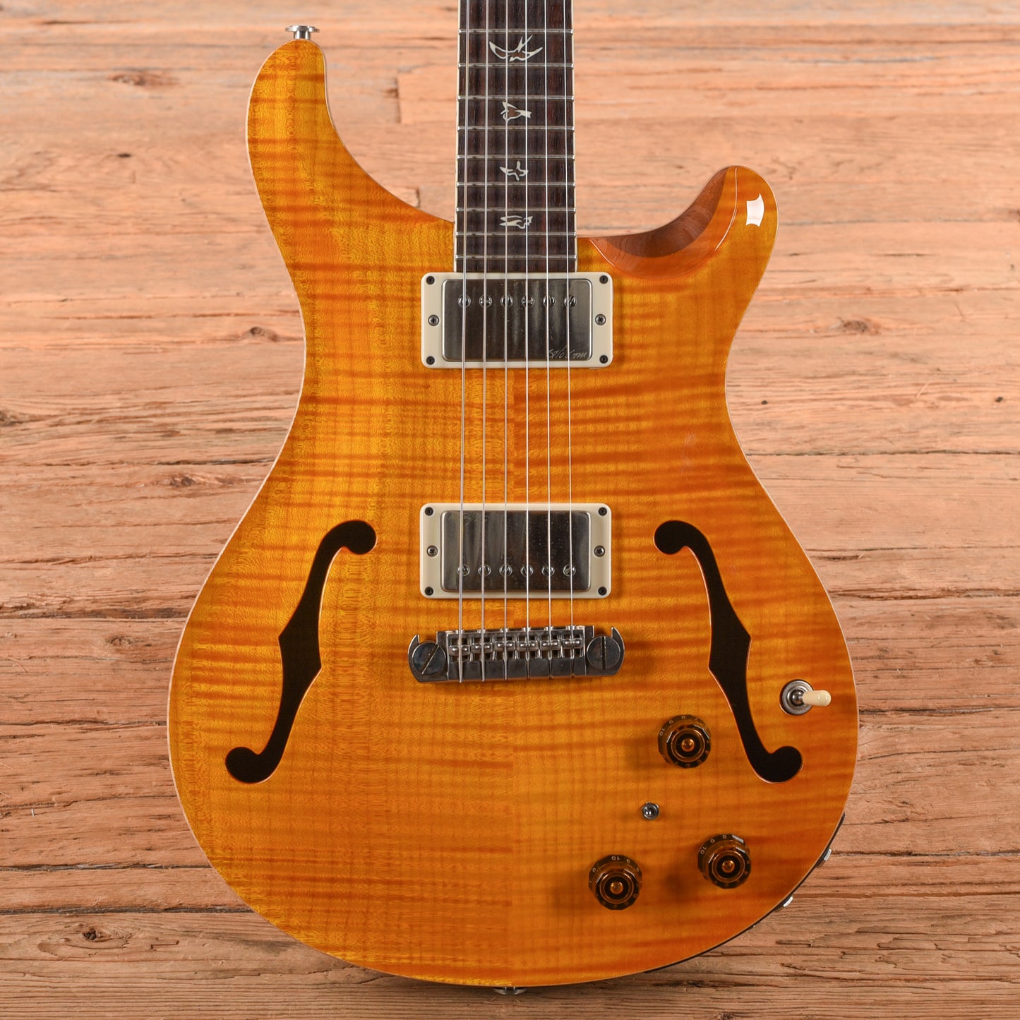 PRS Hollowbody II Piezo Amber 2012 Electric Guitars