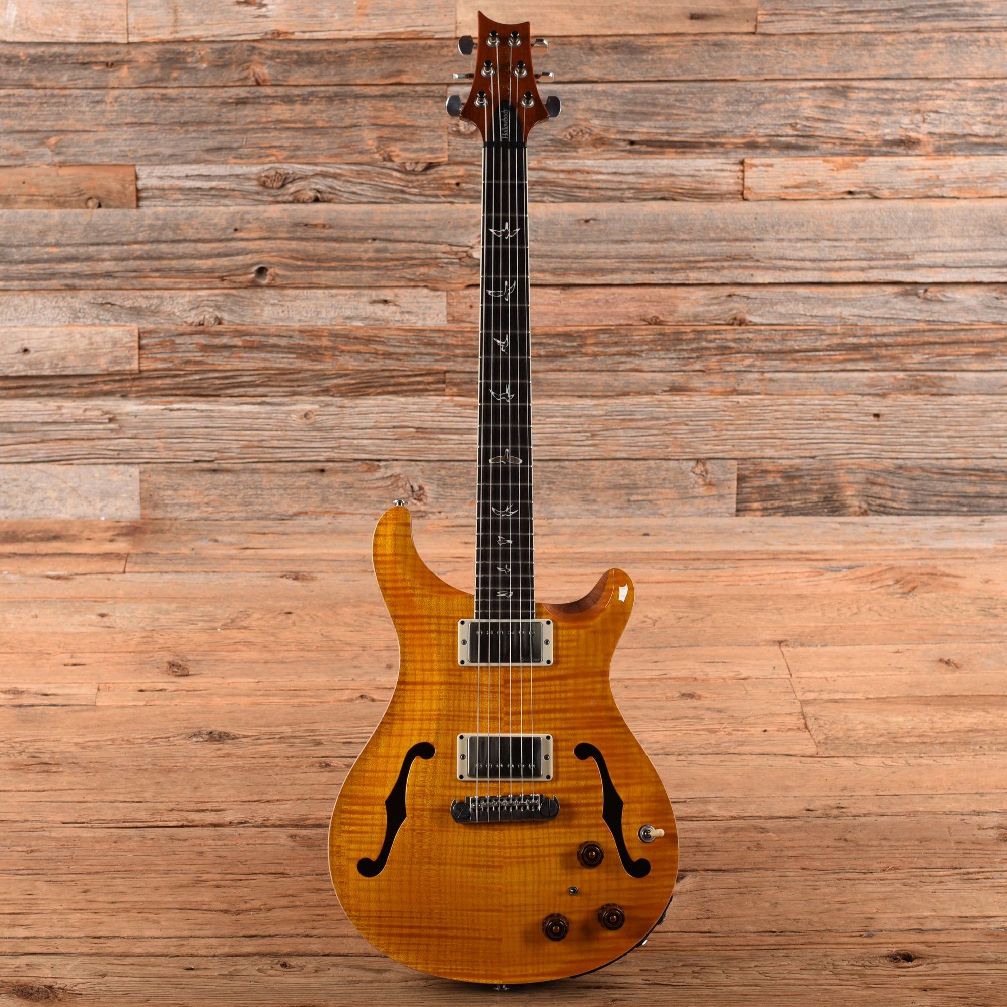 PRS Hollowbody II Piezo Amber 2012 Electric Guitars