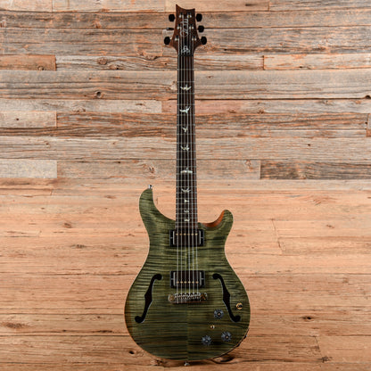 PRS Hollowbody II Piezo Trampas Green 2020 Electric Guitars