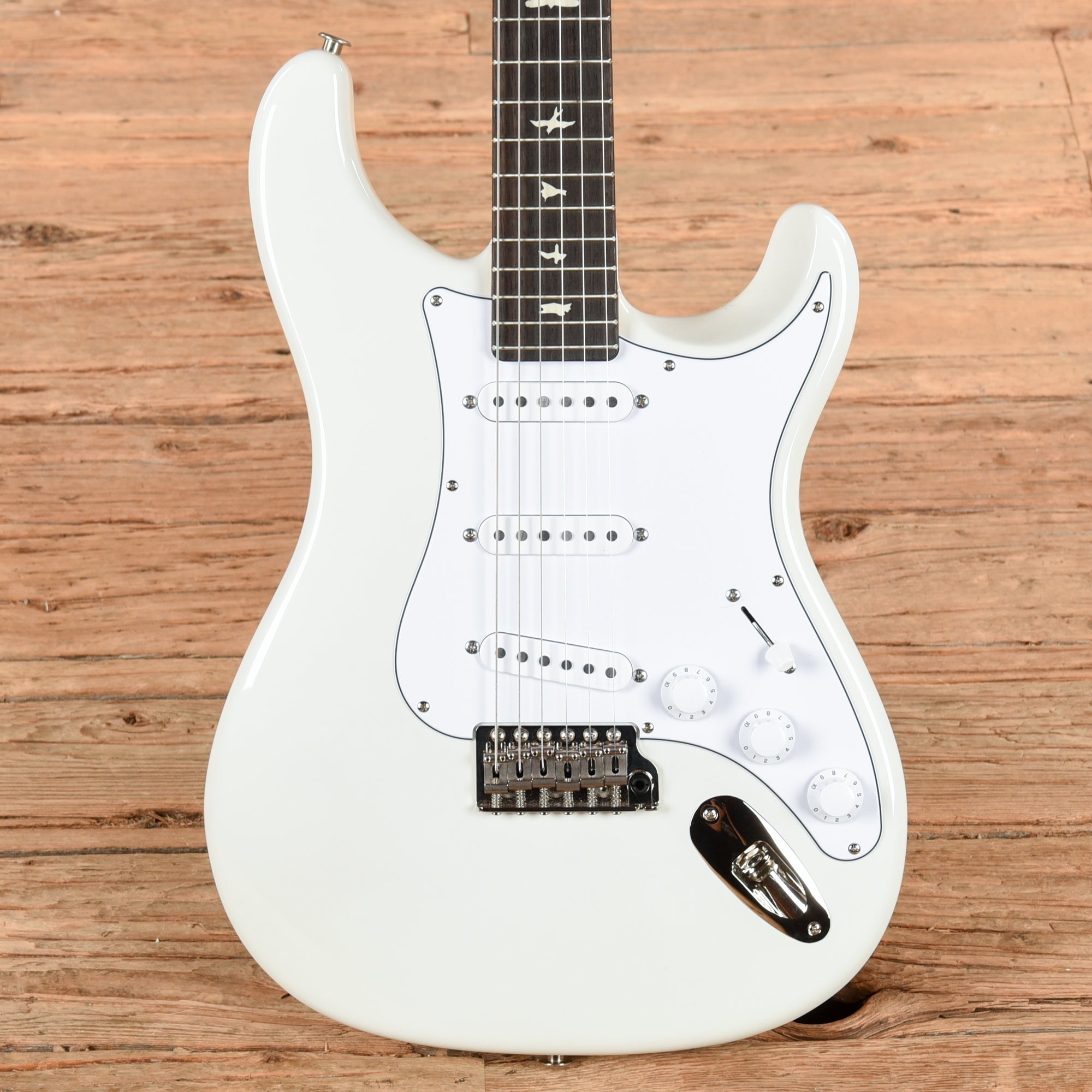 PRS John Mayer Silver Sky Frost White Electric Guitars