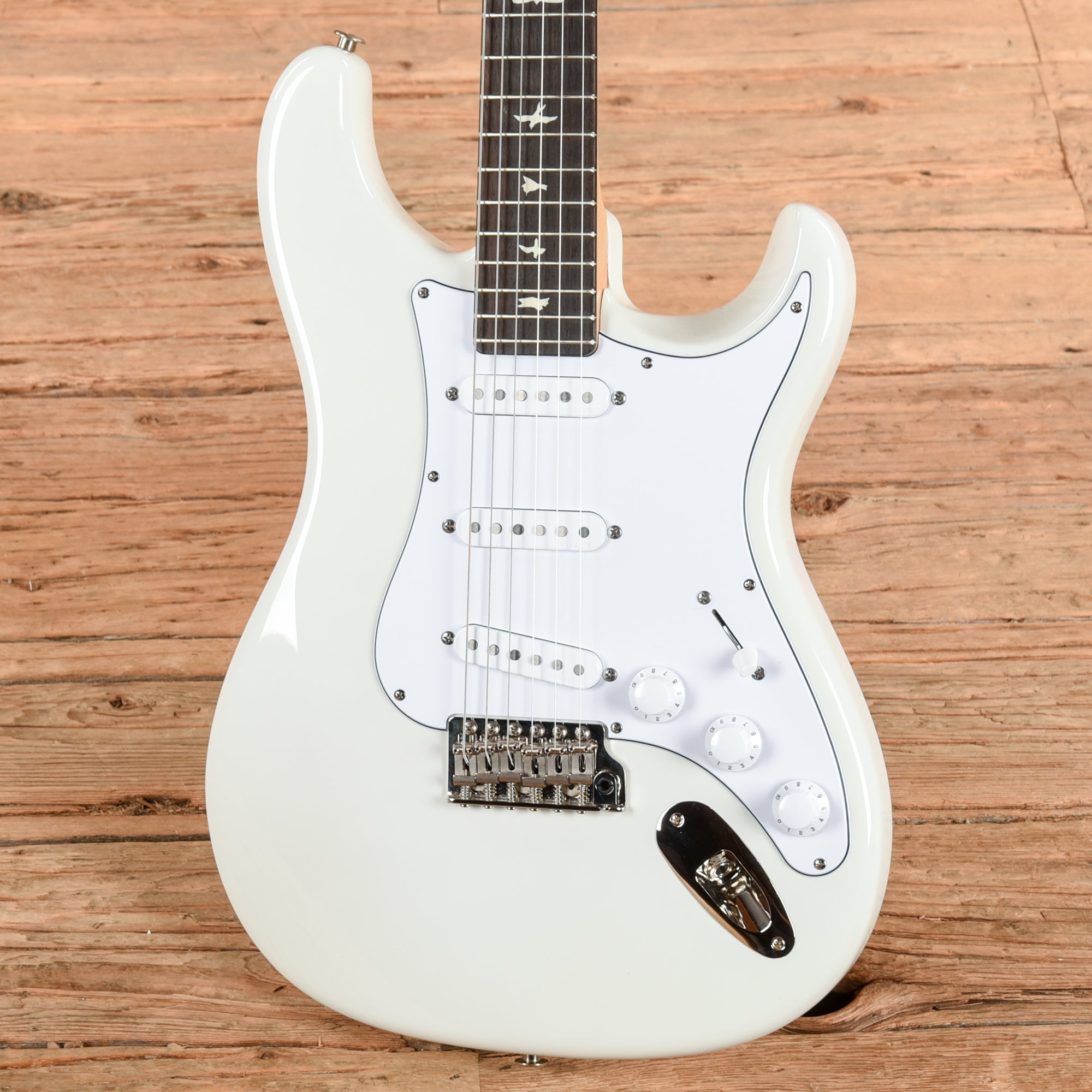 PRS John Mayer Silver Sky Frost White Electric Guitars