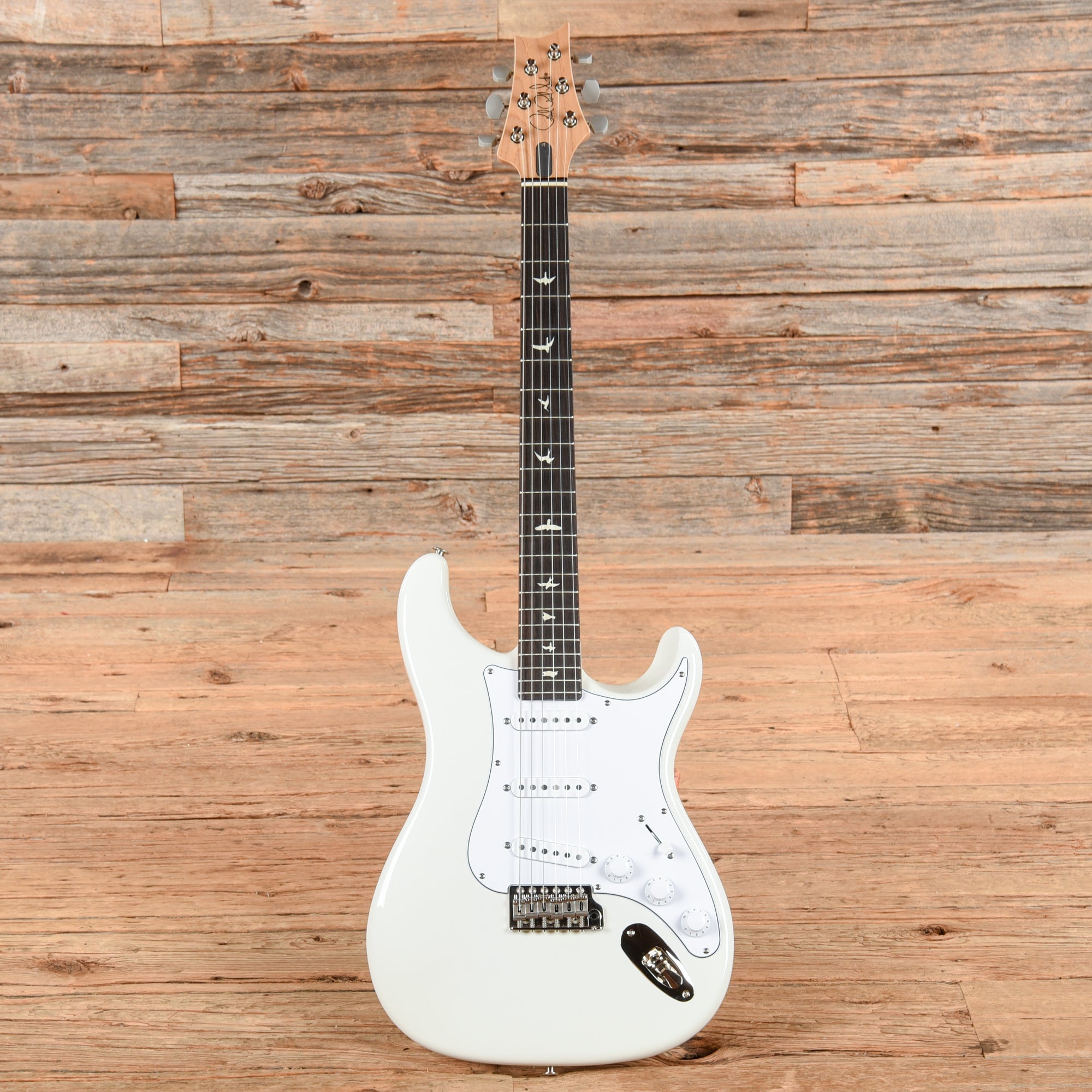 PRS John Mayer Silver Sky Frost White Electric Guitars