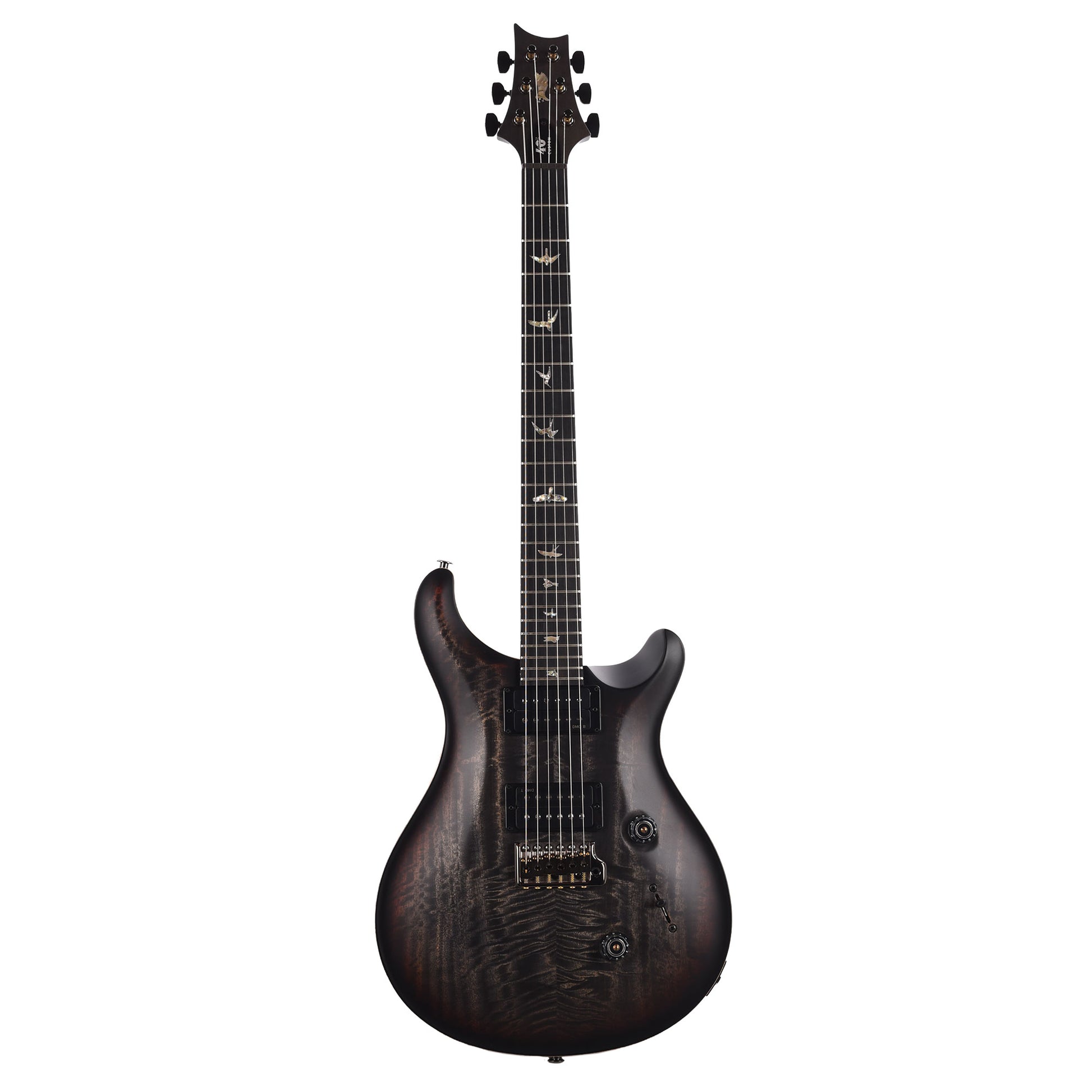 PRS Limited Edition 40th Anniversary Custom 24 Satin Charcoal Tri-Color Burst Electric Guitars