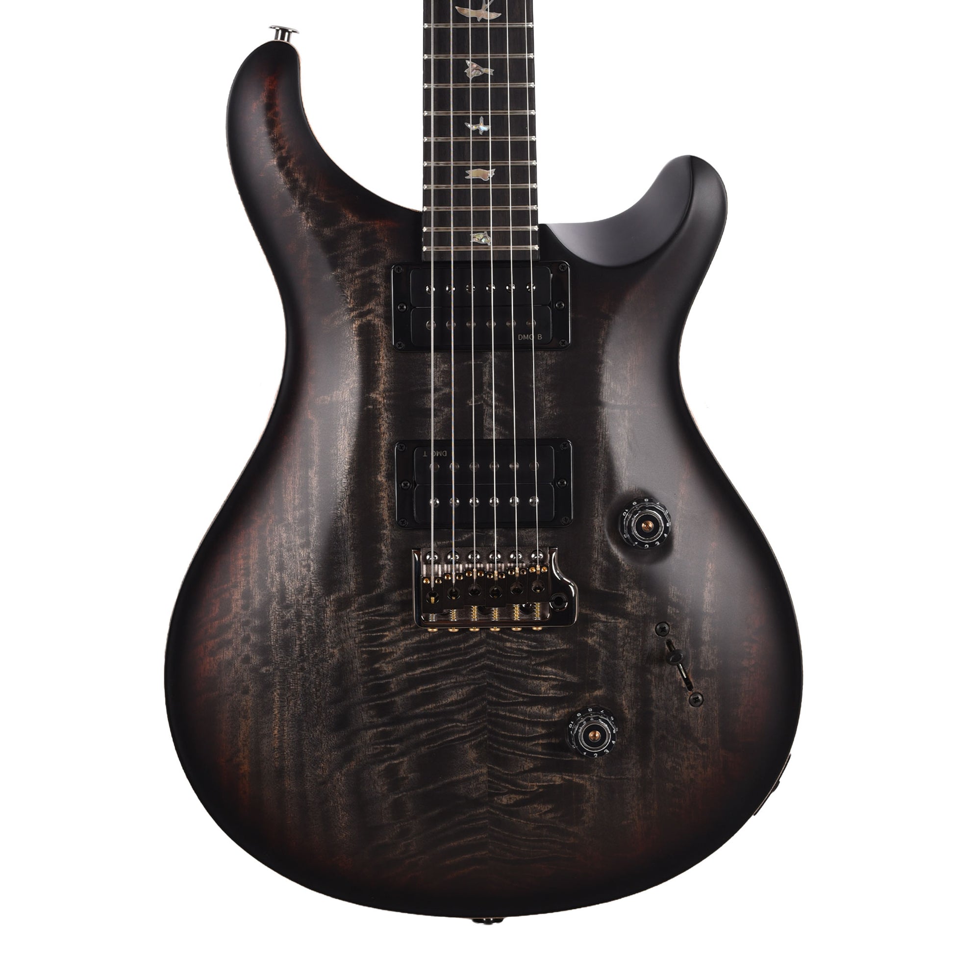PRS Limited Edition 40th Anniversary Custom 24 Satin Charcoal Tri-Color Burst Electric Guitars