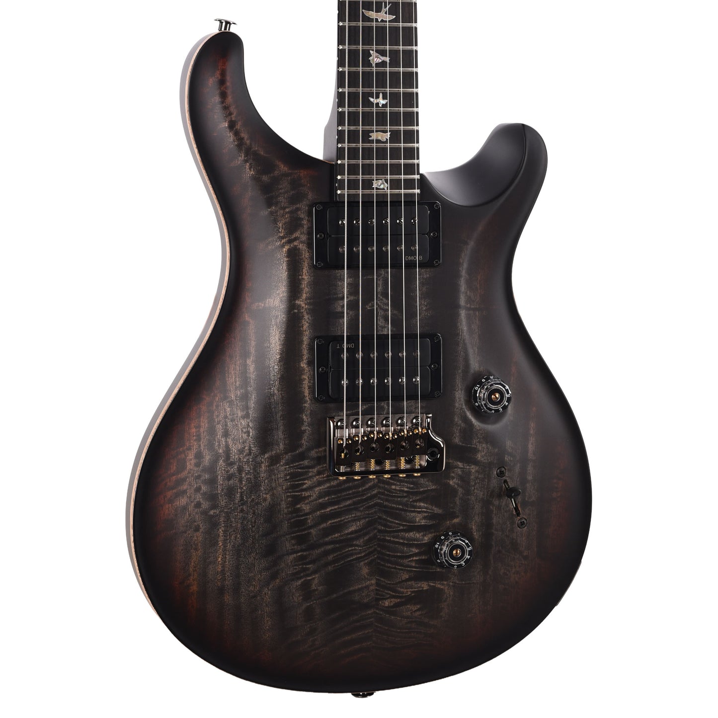 PRS Limited Edition 40th Anniversary Custom 24 Satin Charcoal Tri-Color Burst Electric Guitars