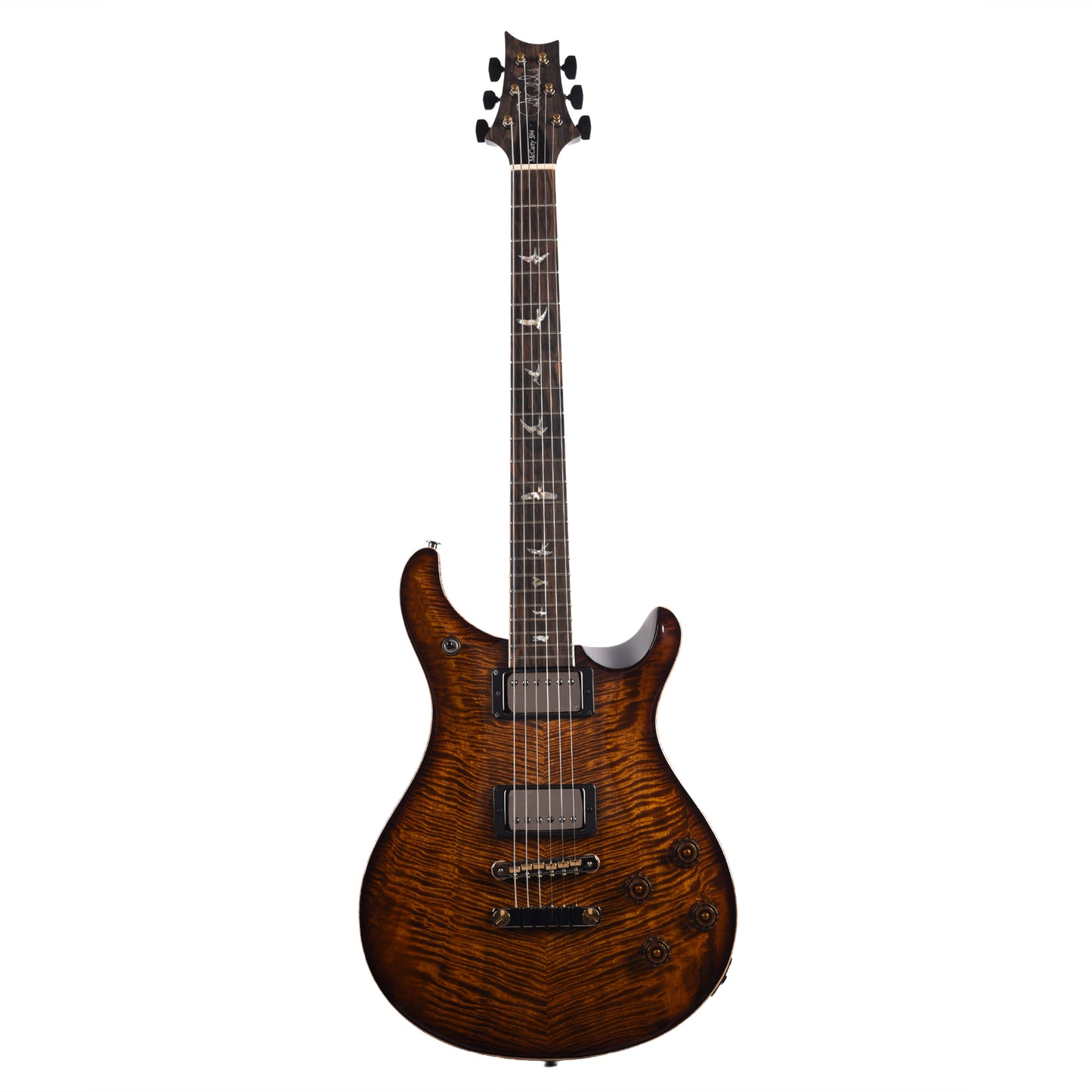 PRS Limited Edition McCarty 594 Figured Mango Top Black Gold Burst w/Ziricote Fingerboard Electric Guitars