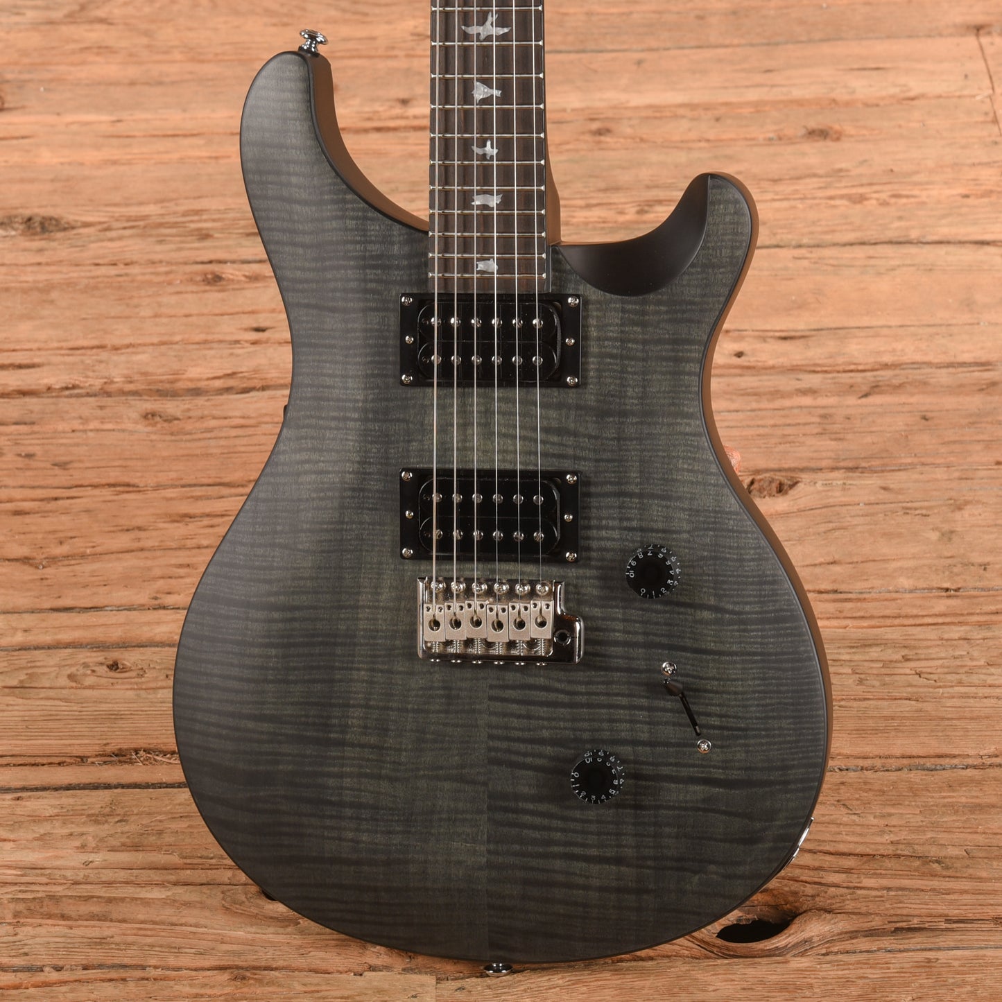PRS Limited Edition SE Custom 24 Stealth Satin Grey Black 2019 Electric Guitars