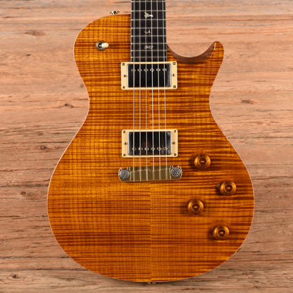 PRS Limited Edition Semi-Hollow Singlecut with Brazilian Rosewood Fretboard 10-Top Amber 2007 Electric Guitars