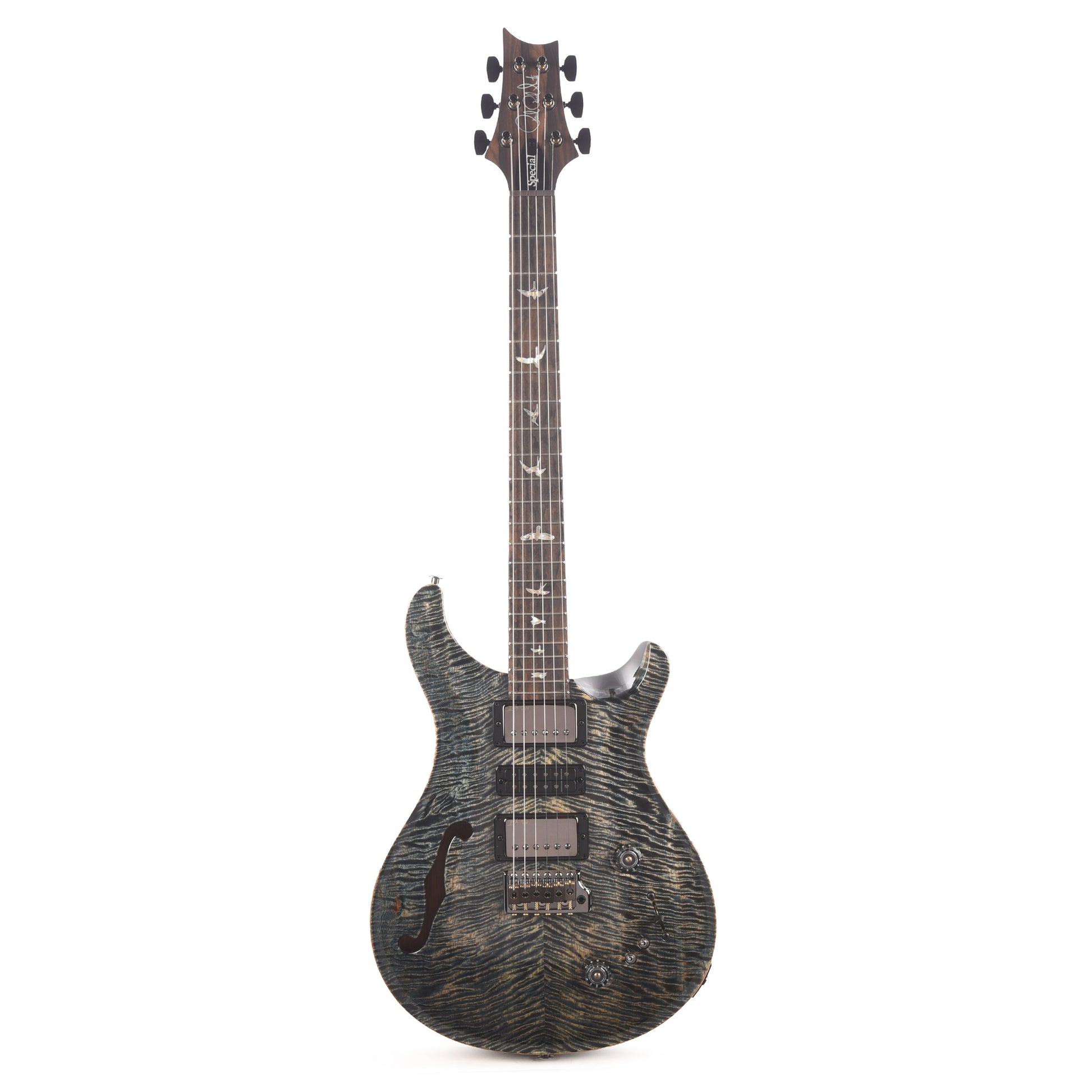 PRS Limited Edition Special Semi-Hollow Figured Mango Top Faded Whale Blue w/Ziricote Fingerboard Electric Guitars