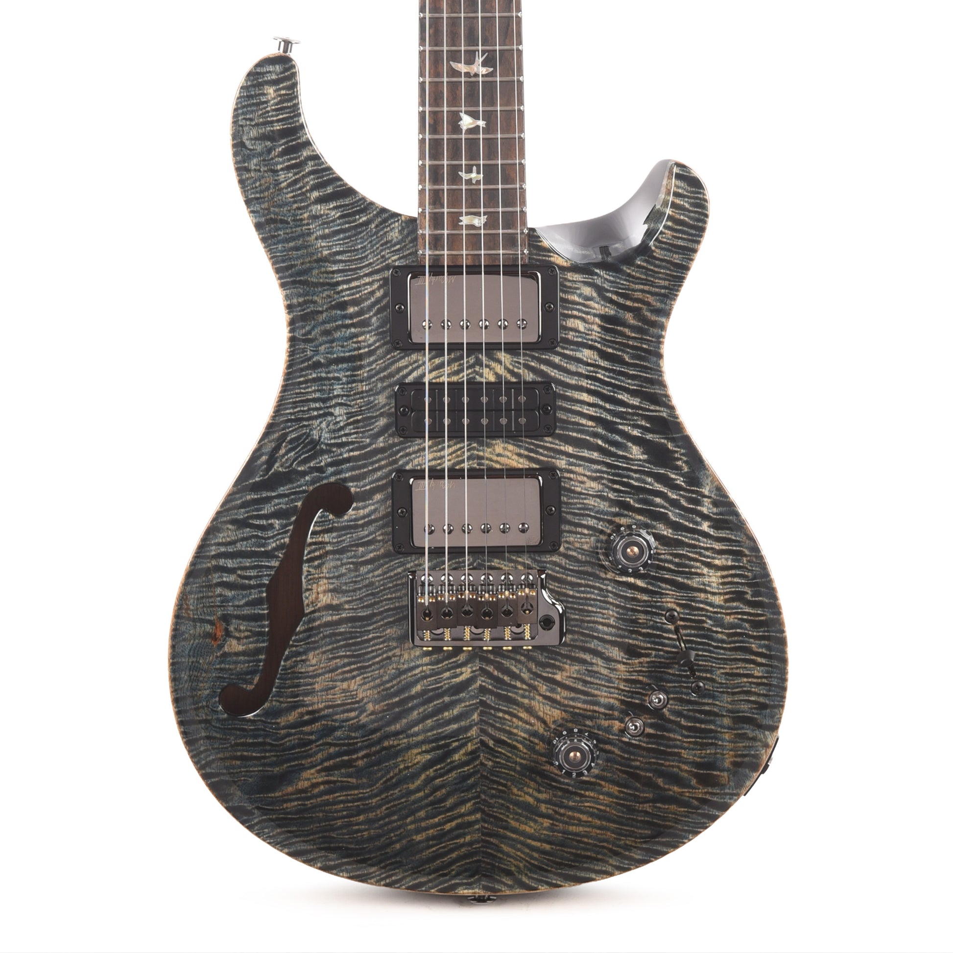 PRS Limited Edition Special Semi-Hollow Figured Mango Top Faded Whale Blue w/Ziricote Fingerboard Electric Guitars