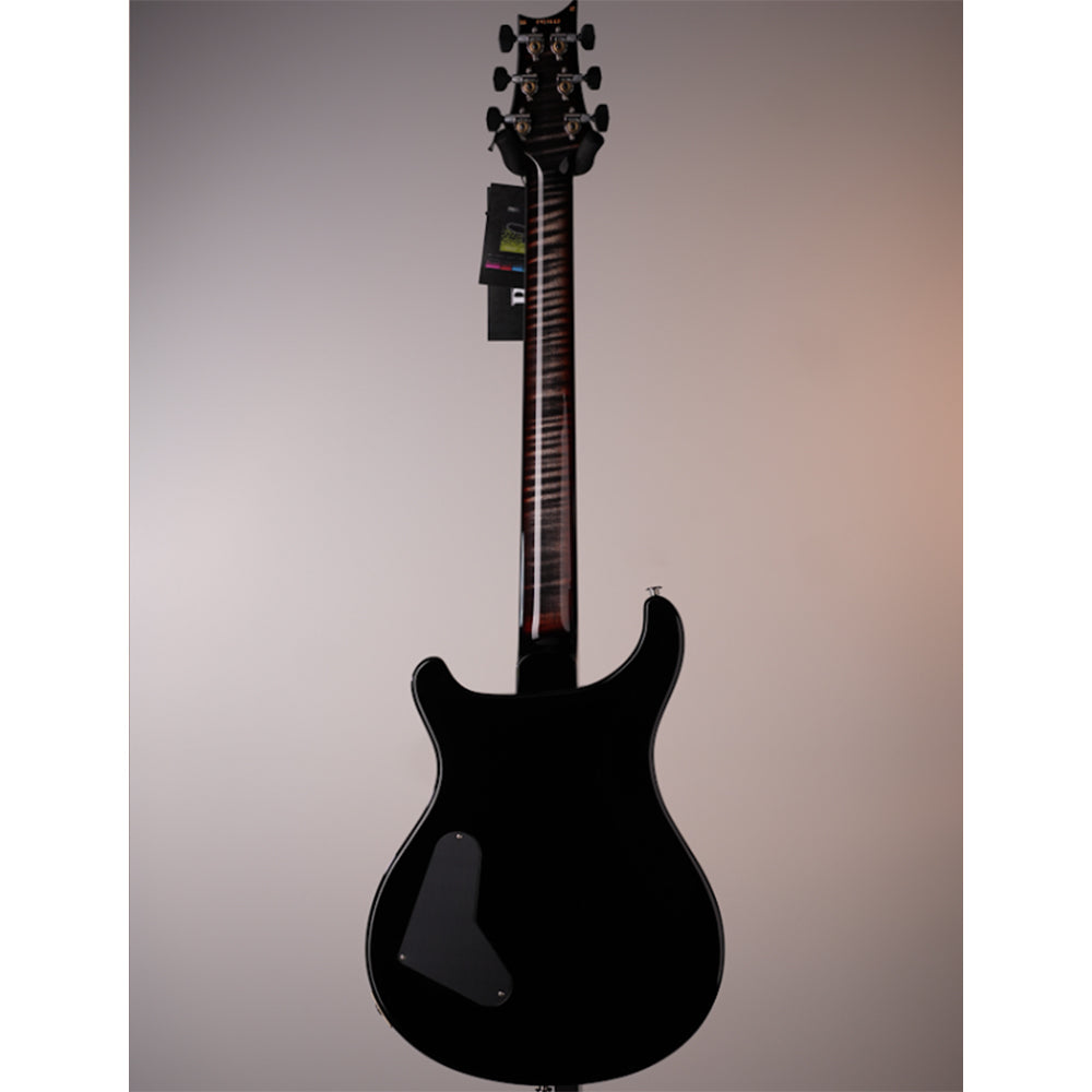 PRS Limited Edition Wood Library Custom 24 Stoptail Charcoal Tri-Color Sunburst Electric Guitars