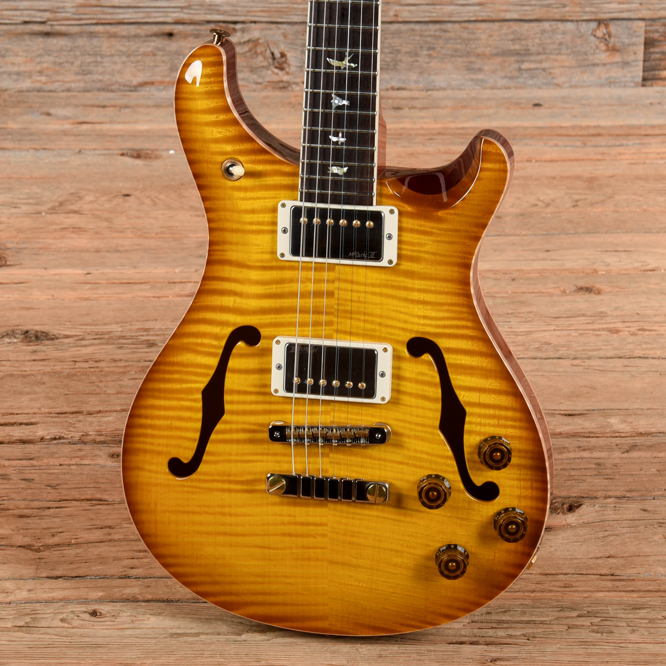 PRS McCarty 594 Hollowbody II 10-Top/Back McCarty Sunburst 2025 Electric Guitars