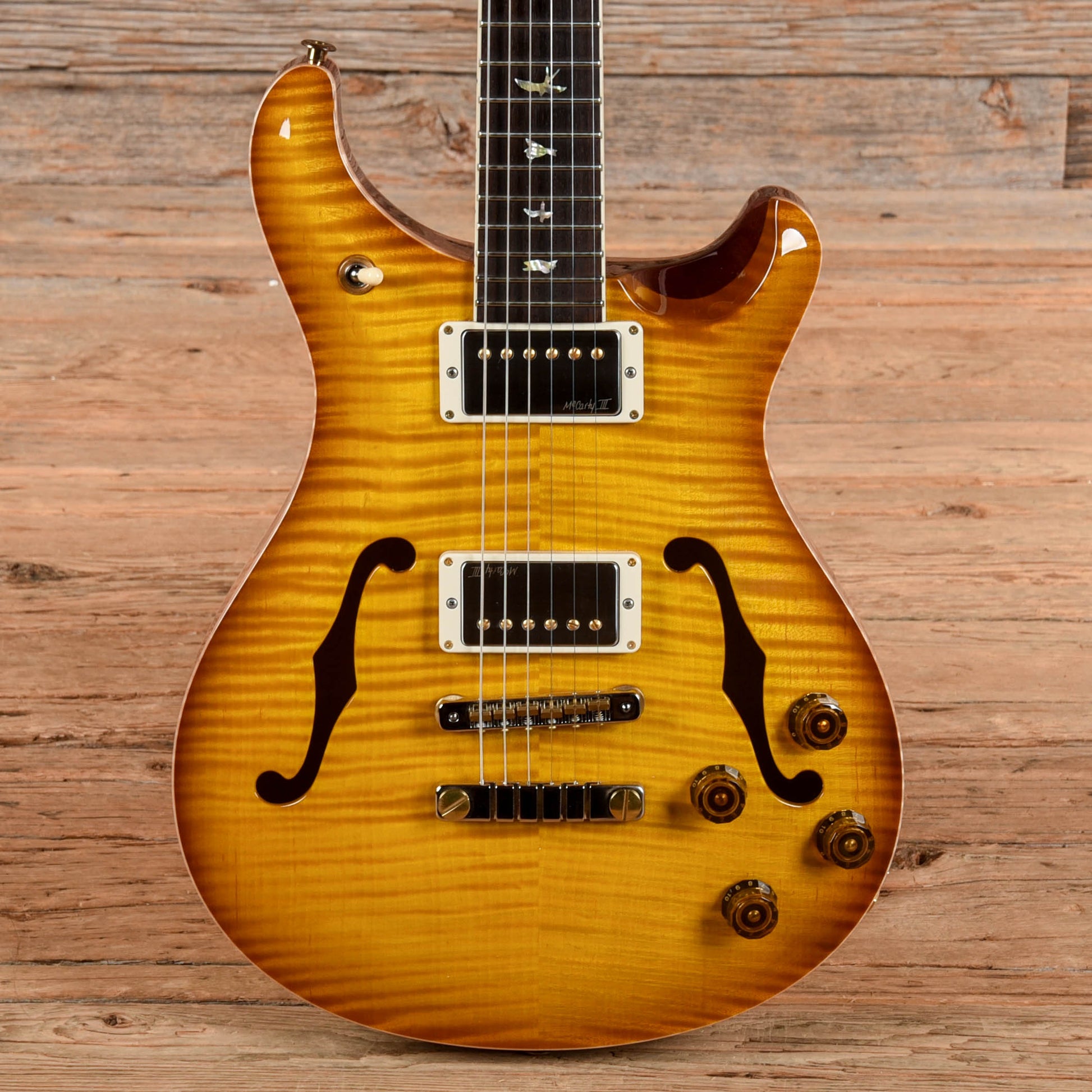 PRS McCarty 594 Hollowbody II 10-Top/Back McCarty Sunburst 2025 Electric Guitars