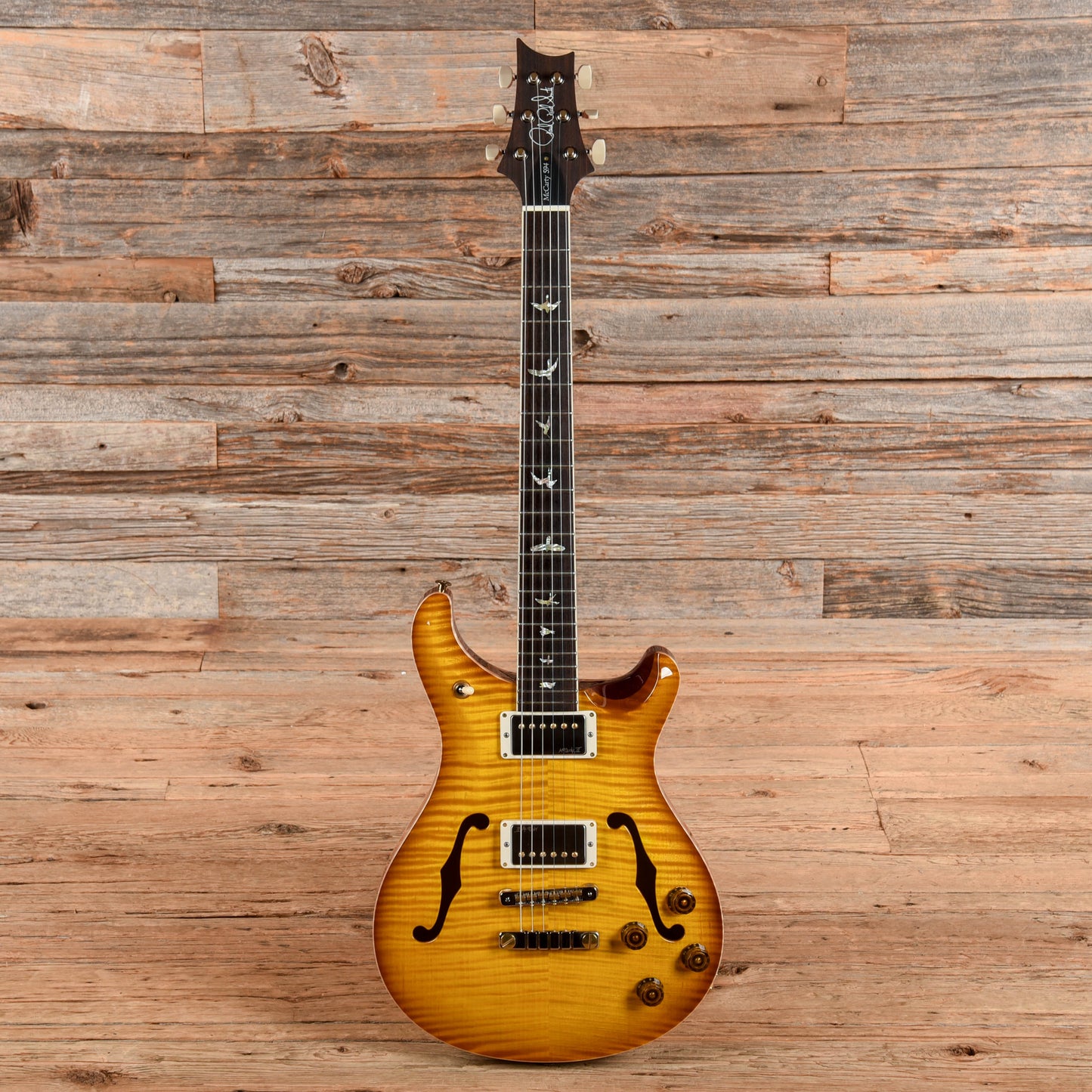 PRS McCarty 594 Hollowbody II 10-Top/Back McCarty Sunburst 2025 Electric Guitars