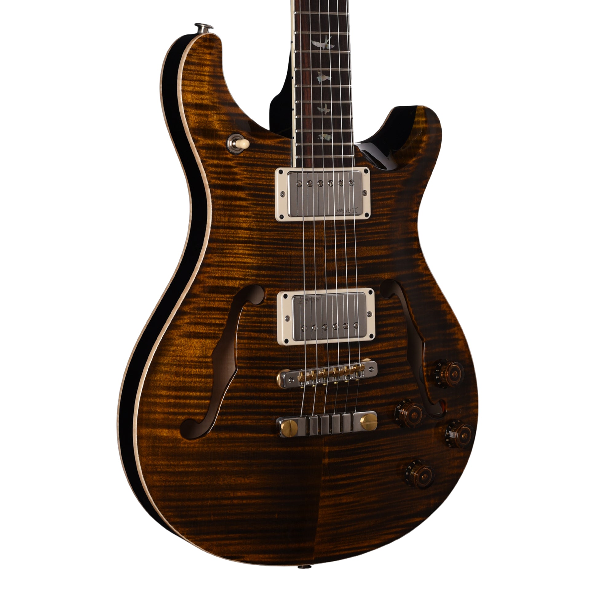 PRS McCarty 594 Hollowbody II Custom Color Burnt Orange Electric Guitars