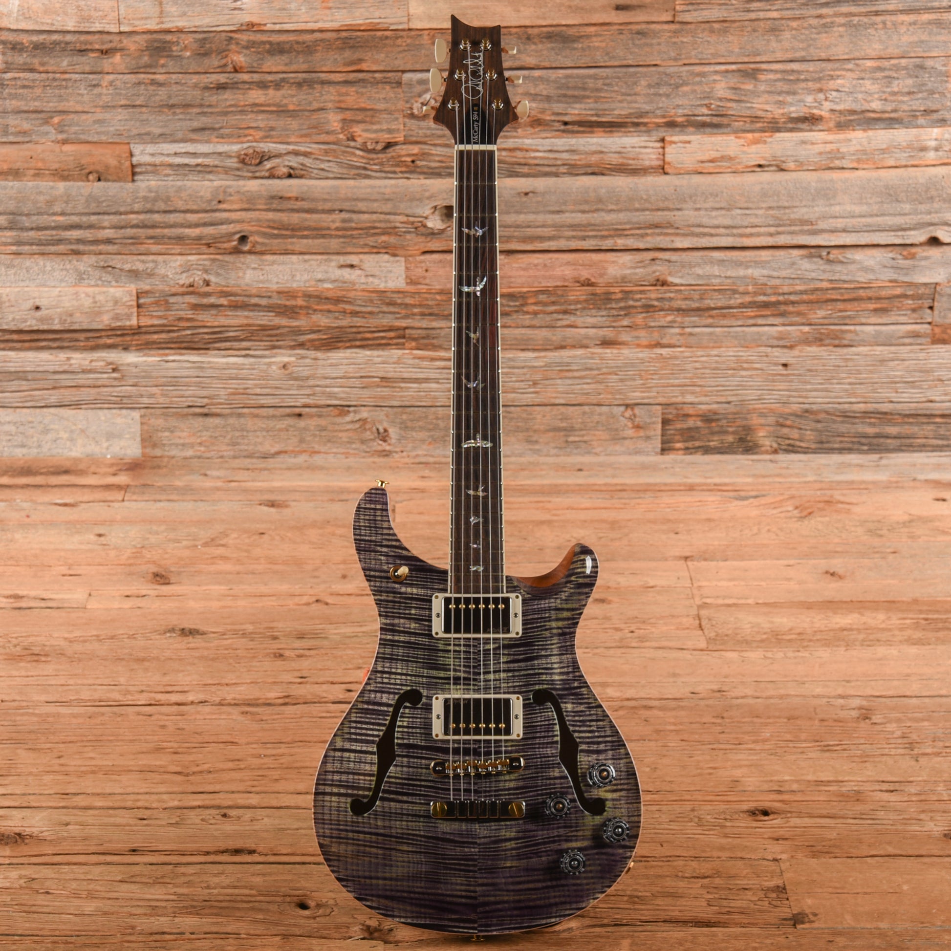 PRS McCarty 594 Hollowbody II Grey Black 2025 Electric Guitars