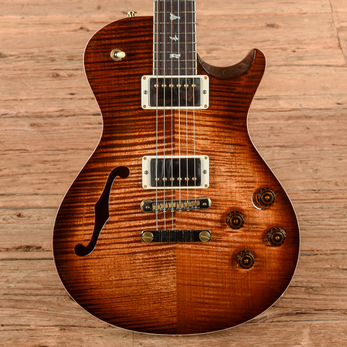 PRS McCarty 594 Semi Hollow LTD 10-Top Orange Tiger 2020 Electric Guitars