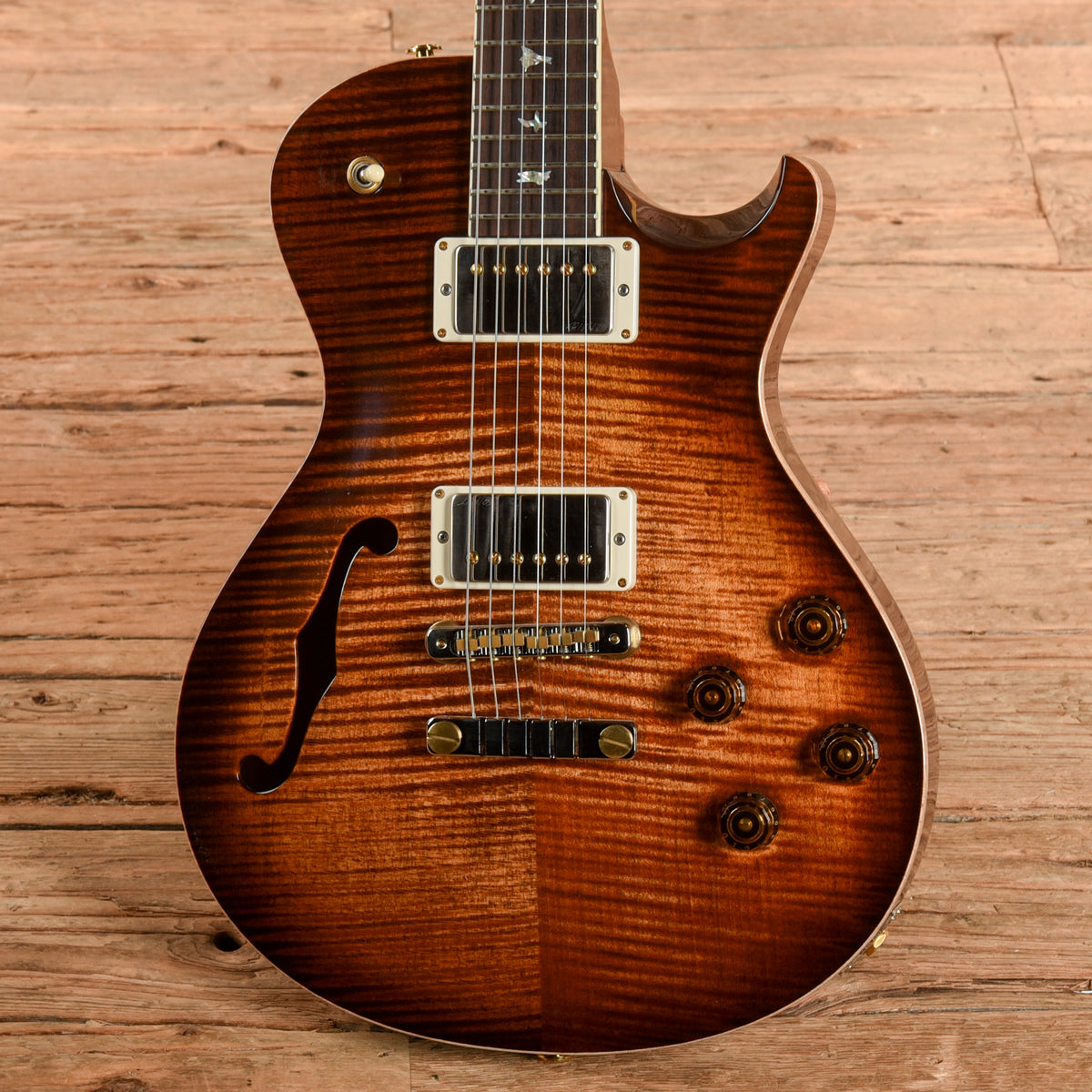 PRS McCarty 594 Semi Hollow LTD 10-Top Orange Tiger 2020 Electric Guitars
