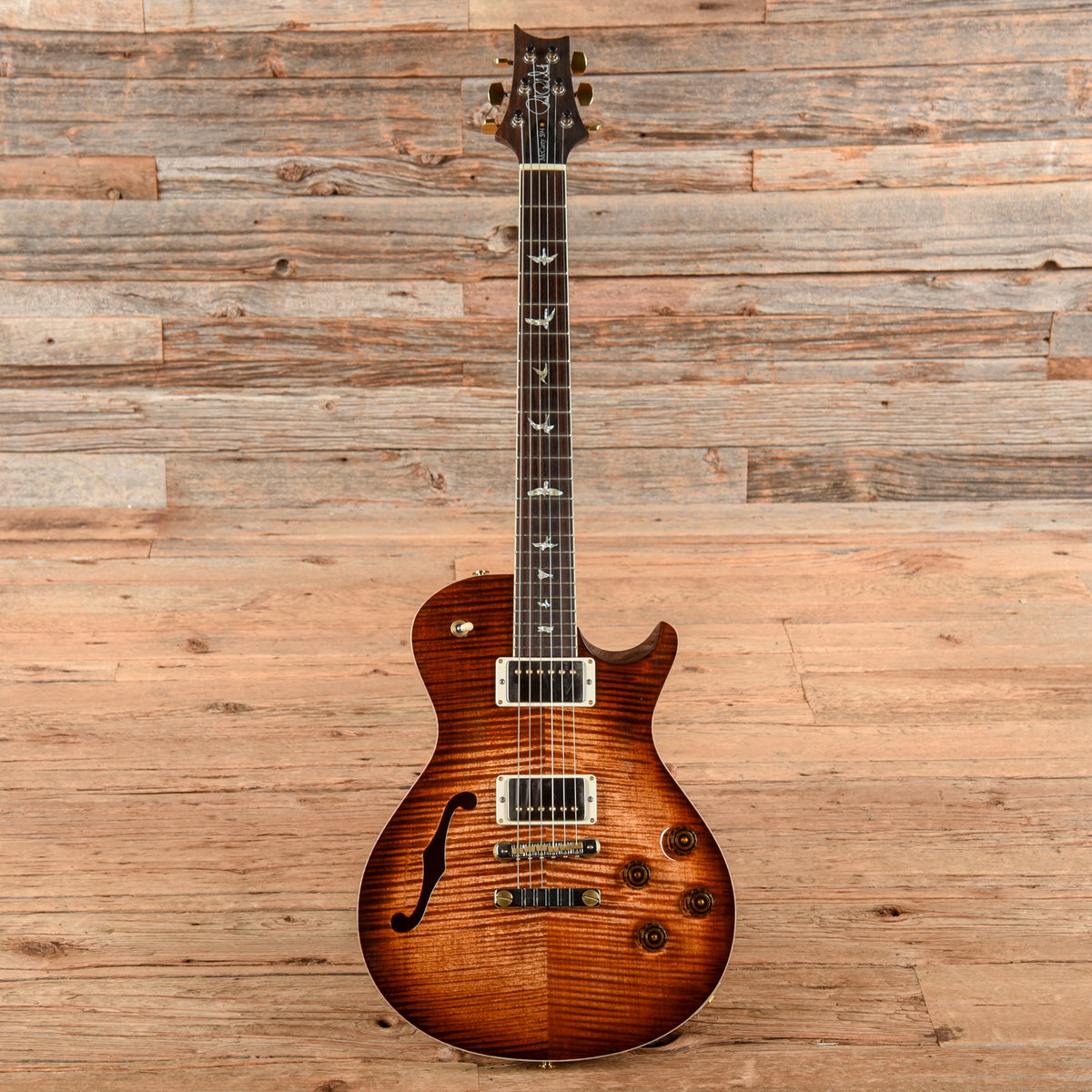 PRS McCarty 594 Semi Hollow LTD 10-Top Orange Tiger 2020 Electric Guitars