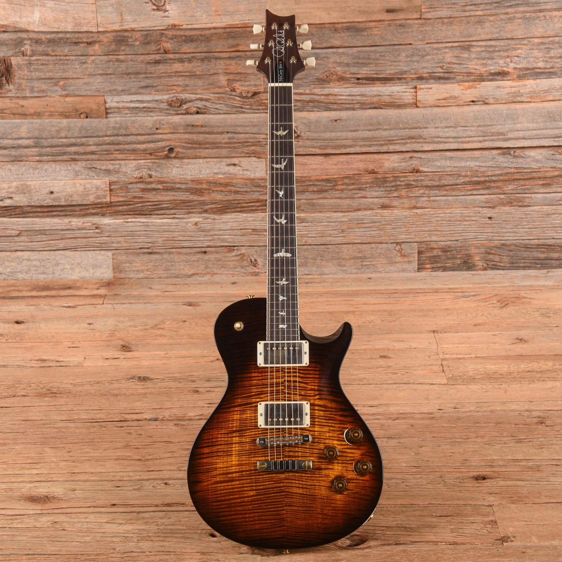 PRS McCarty 594 Singlecut 10-Top Black Gold 2021 Electric Guitars