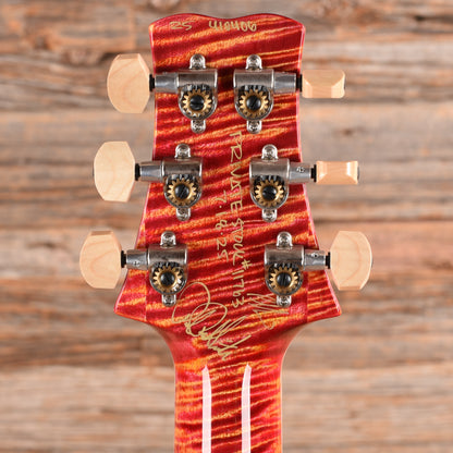PRS Private Stock #11763 Santana Curly Maple/Swamp Ash w/w/Stained Curly Maple Neck & Fingerboard Raspberry Lemon 2025 Electric Guitars
