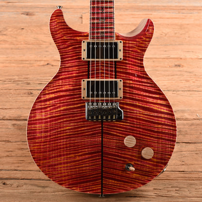 PRS Private Stock #11763 Santana Curly Maple/Swamp Ash w/w/Stained Curly Maple Neck & Fingerboard Raspberry Lemon 2025 Electric Guitars