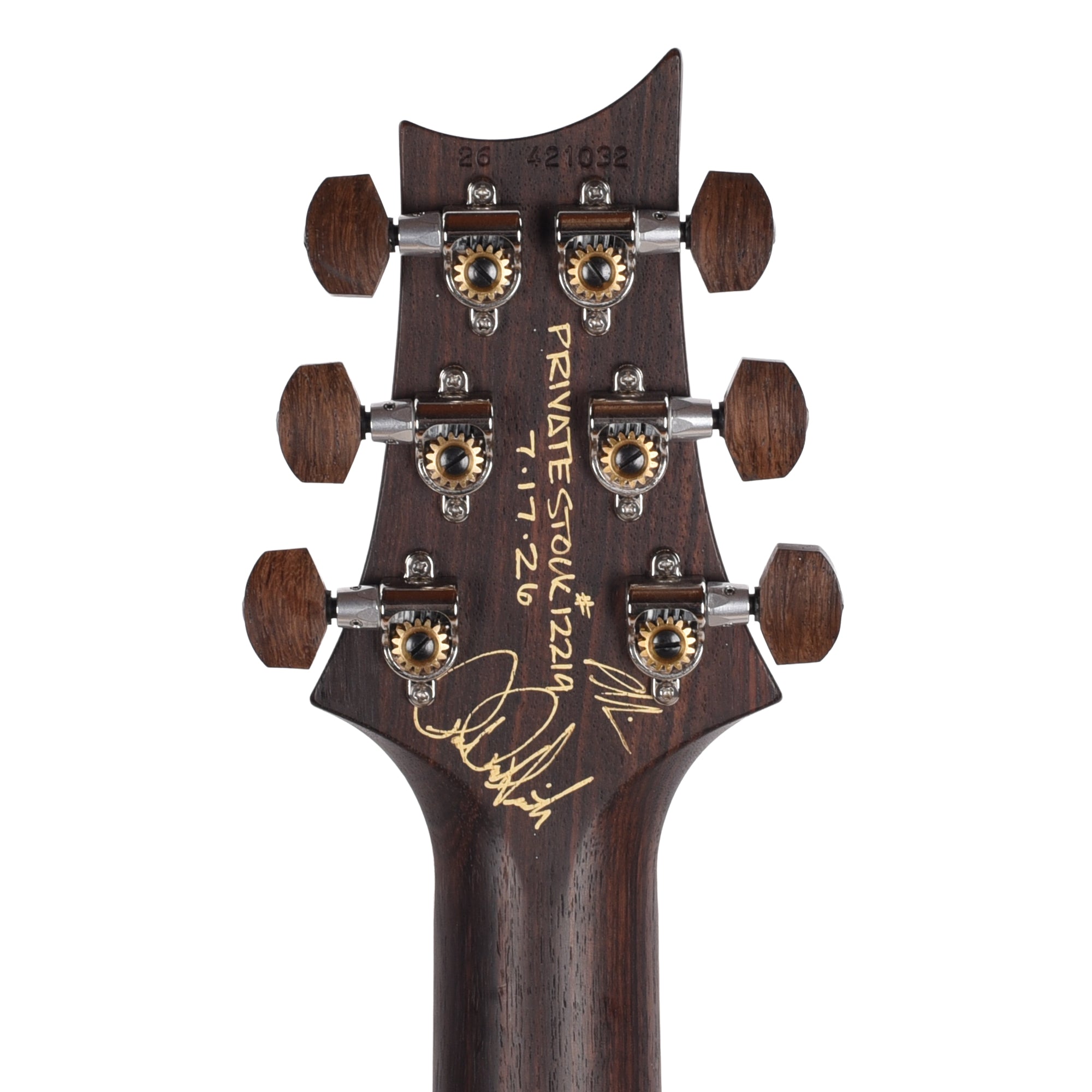 PRS Private Stock #12219 McCarty 594 Maple Burl/African Mahogany Fall Leaf Stain w/Maple Burl Bird Inlays Electric Guitars