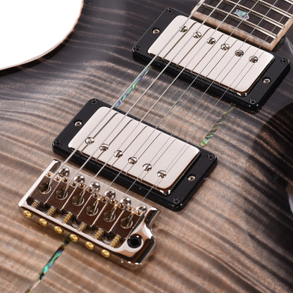 PRS Private Stock #12223 Santana Retro 594 Curly Maple/African Mahogany Frost Bite Glow w/White Wash Back Electric Guitars