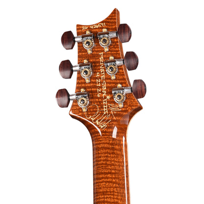 PRS Private Stock #12225 Custom 24-08 Semi-Hollow One-Piece Birdseye Maple/Mahogany Electric Tiger Glow Electric Guitars