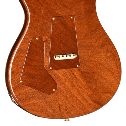 PRS Private Stock #12225 Custom 24-08 Semi-Hollow One-Piece Birdseye Maple/Mahogany Electric Tiger Glow Electric Guitars
