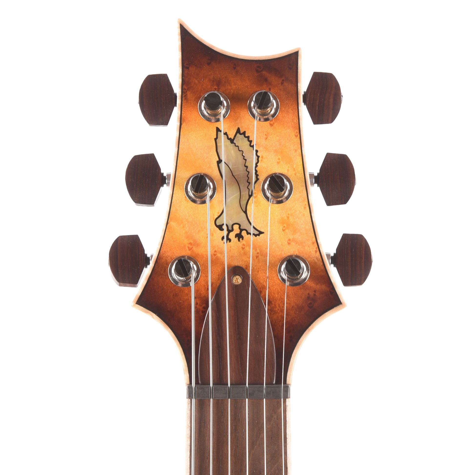 PRS Private Stock #12225 Custom 24-08 Semi-Hollow One-Piece Birdseye Maple/Mahogany Electric Tiger Glow Electric Guitars