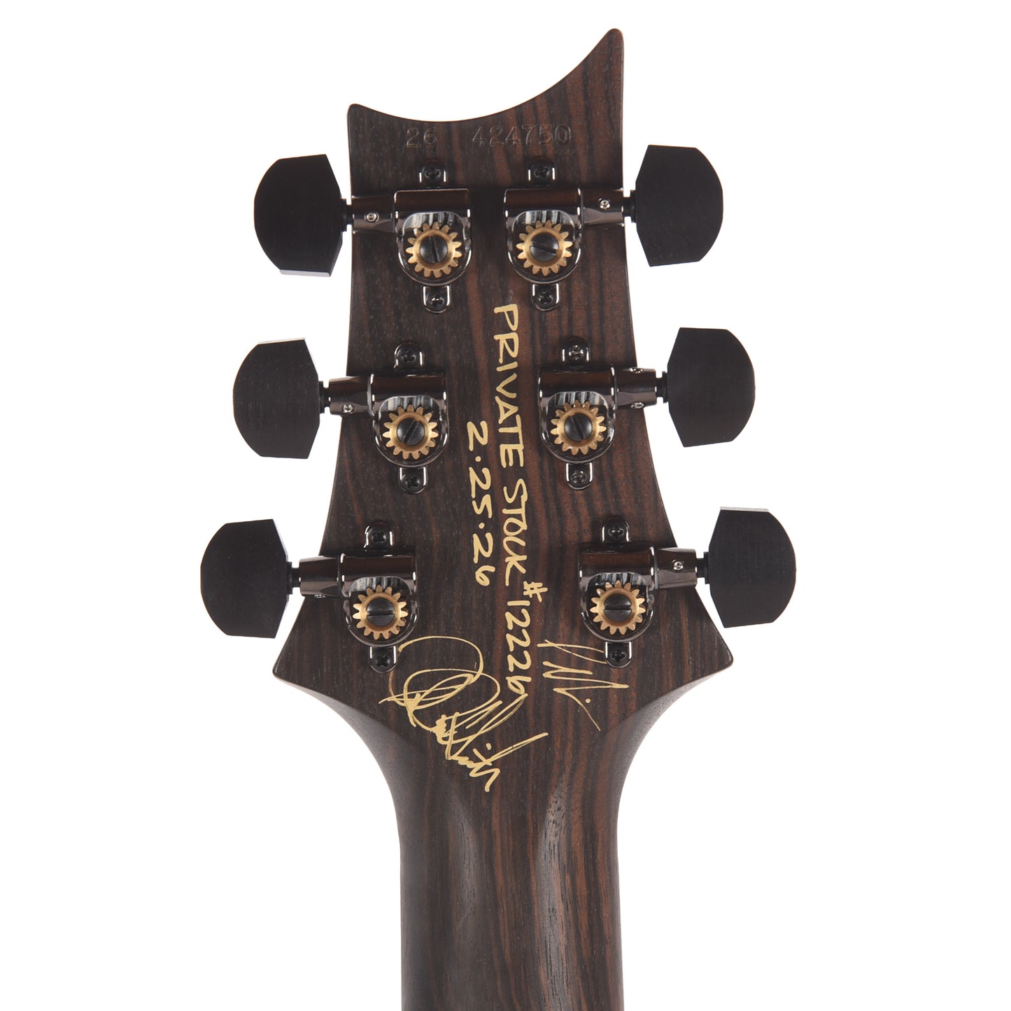 PRS Private Stock #12226 McCarty Tremolo Maple Burl/Black Limba Charcoal Satin Burst w/Macassar Ebony Neck Electric Guitars