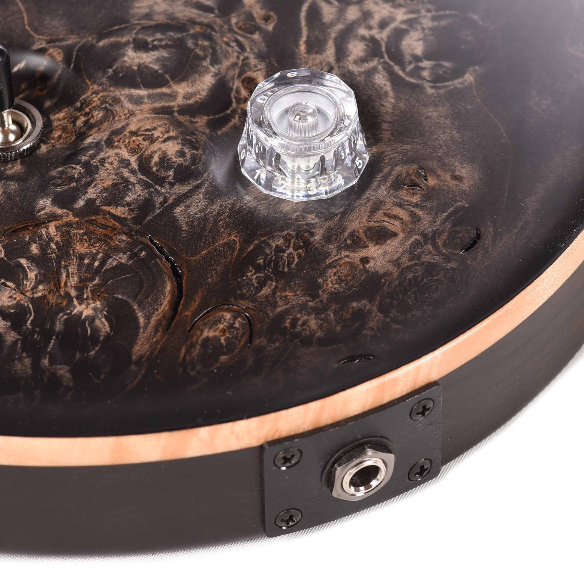 PRS Private Stock #12226 McCarty Tremolo Maple Burl/Black Limba Charcoal Satin Burst w/Macassar Ebony Neck Electric Guitars
