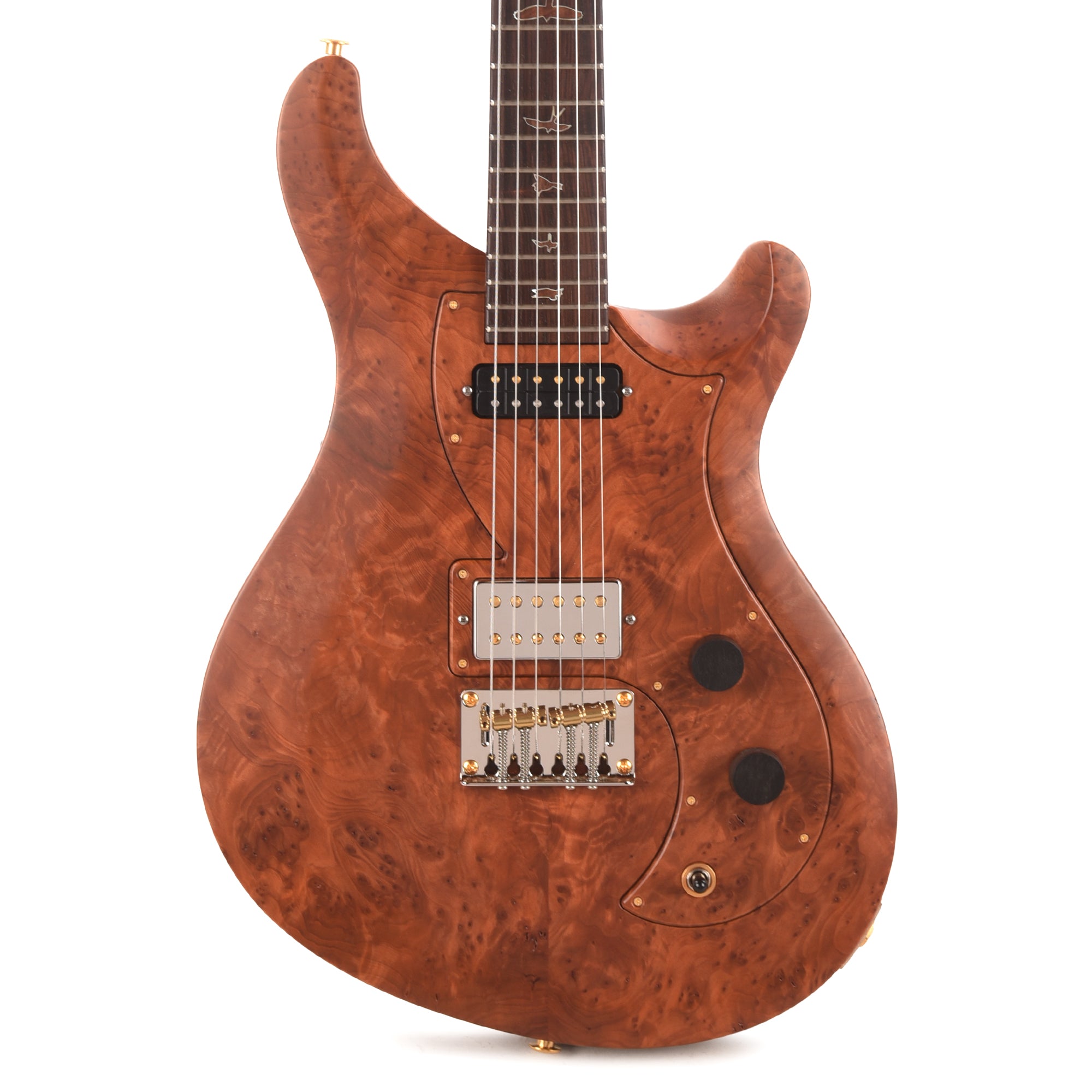 PRS Private Stock #12228 Vela Semi-Hollow Redwood/African Mahogany Antique Natural w/Matching Redwood Pickguard Electric Guitars