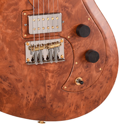 PRS Private Stock #12228 Vela Semi-Hollow Redwood/African Mahogany Antique Natural w/Matching Redwood Pickguard Electric Guitars