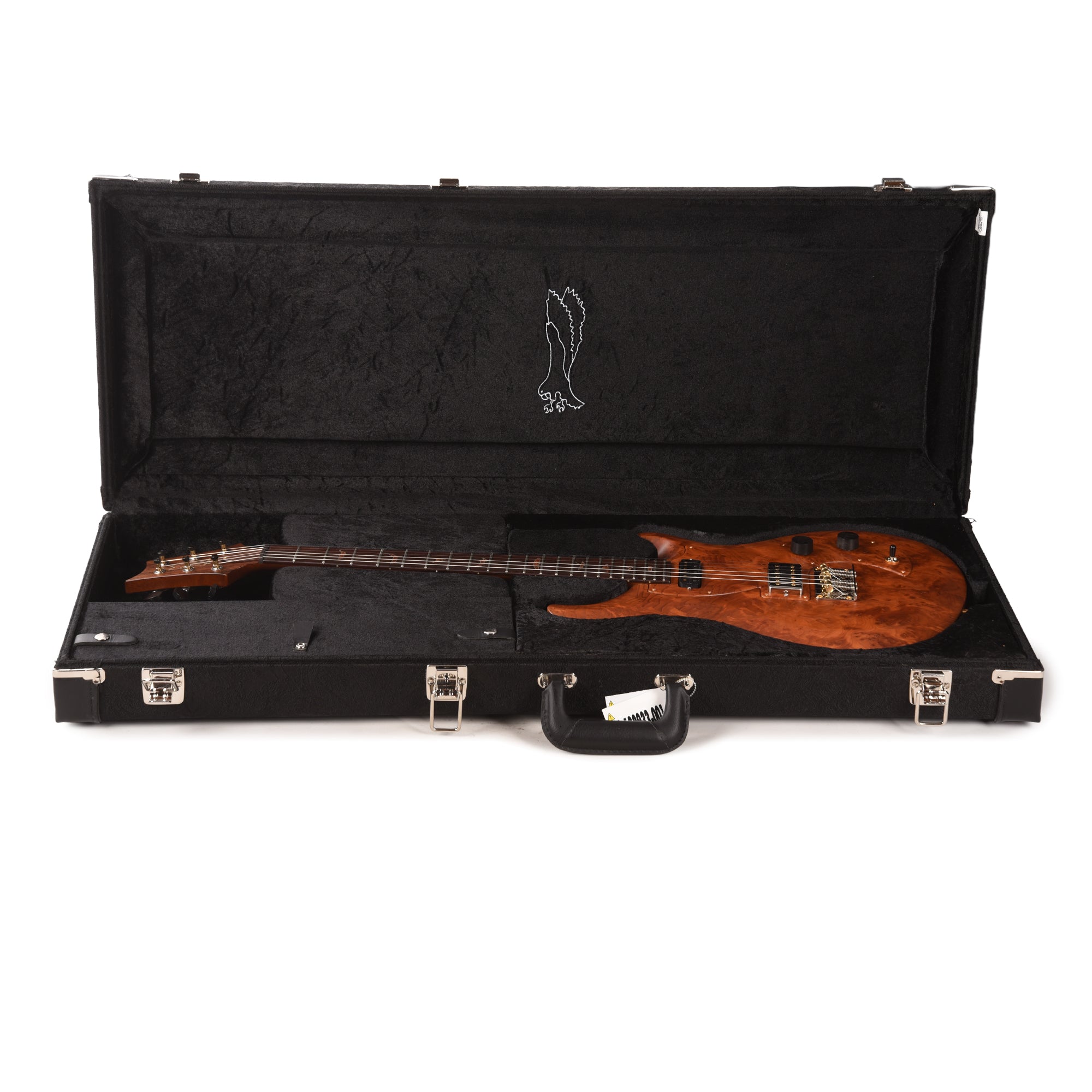 PRS Private Stock #12228 Vela Semi-Hollow Redwood/African Mahogany Antique Natural w/Matching Redwood Pickguard Electric Guitars